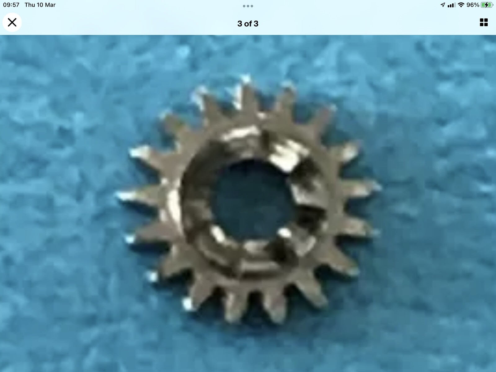 CLASSIC WATCH PARTS. RAKETA 2209 WINDING WHEEL