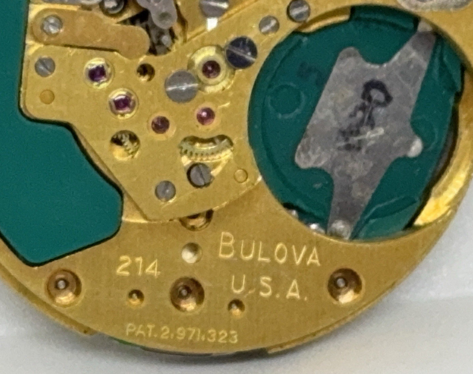 Accutron Bulova 214 Movement USA Does Not Run