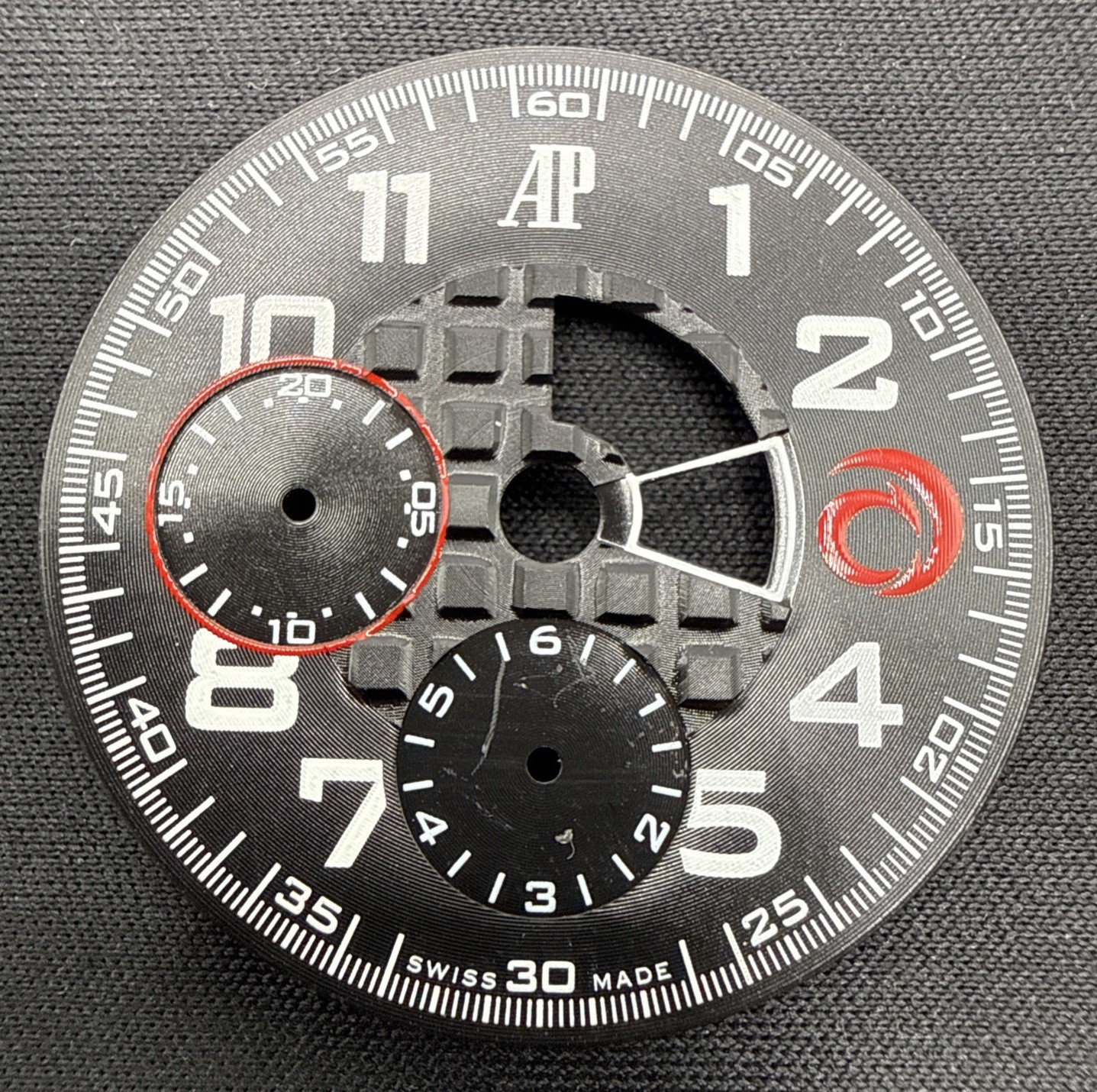 Audemars Piguet AP Alinghi Royal Oak Offshore Chronograph Watch Dial Part