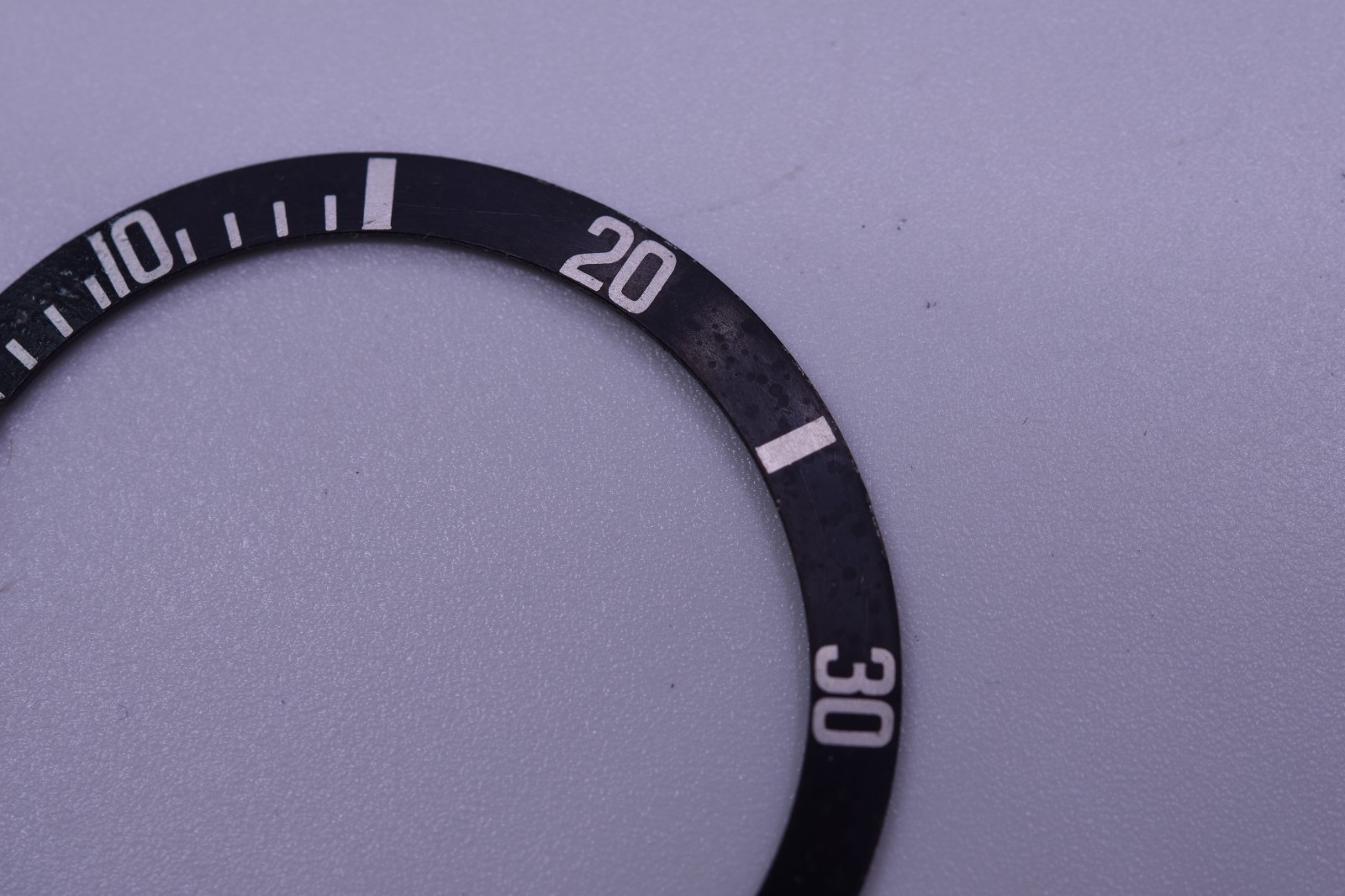Vintage Rolex Submariner 5513 5512 5508 1680 MK2 Long 5 Fat font dark Insert