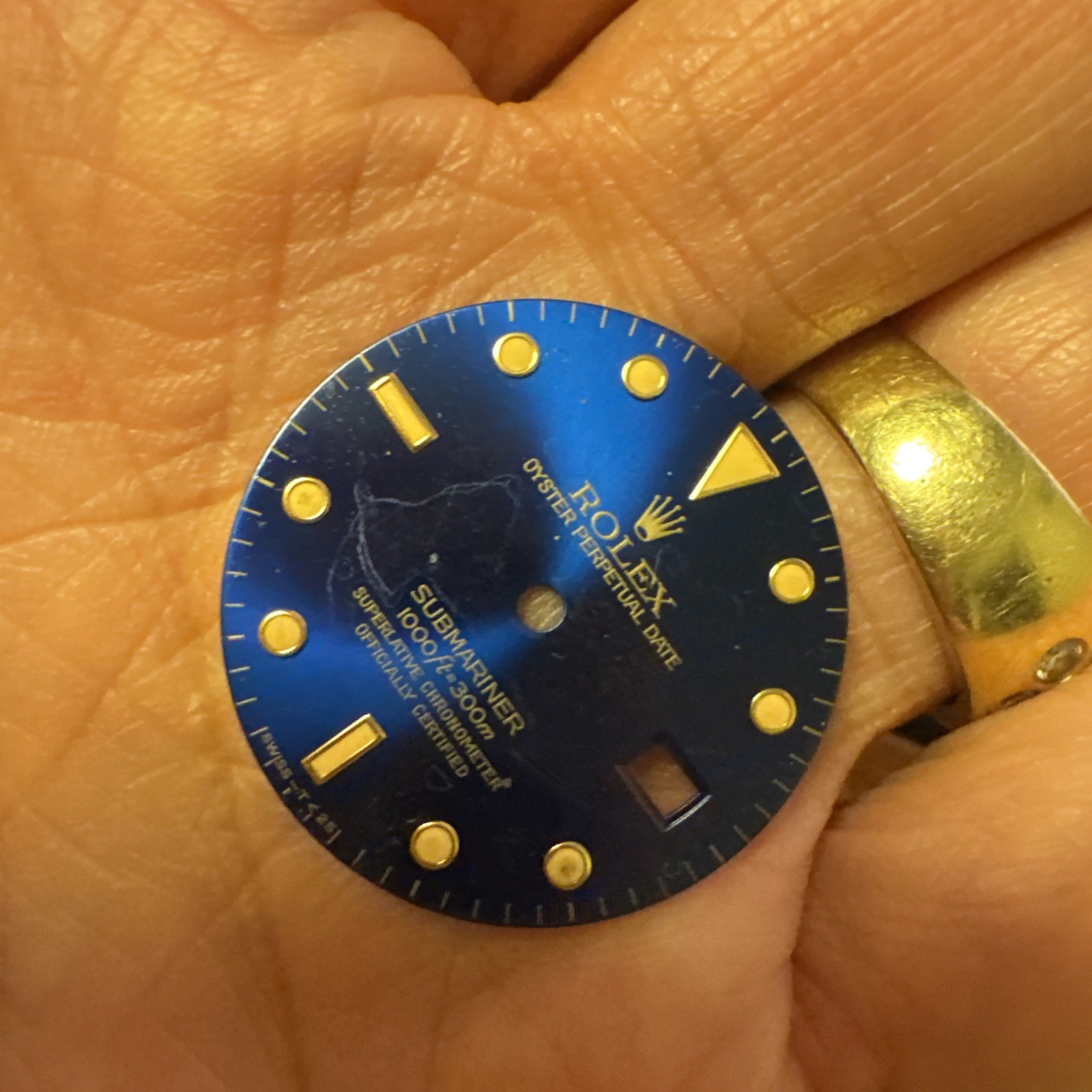 Original Rolex Oyster Submariner Blue Purple 16803 16808 16613 16618 dial (63)
