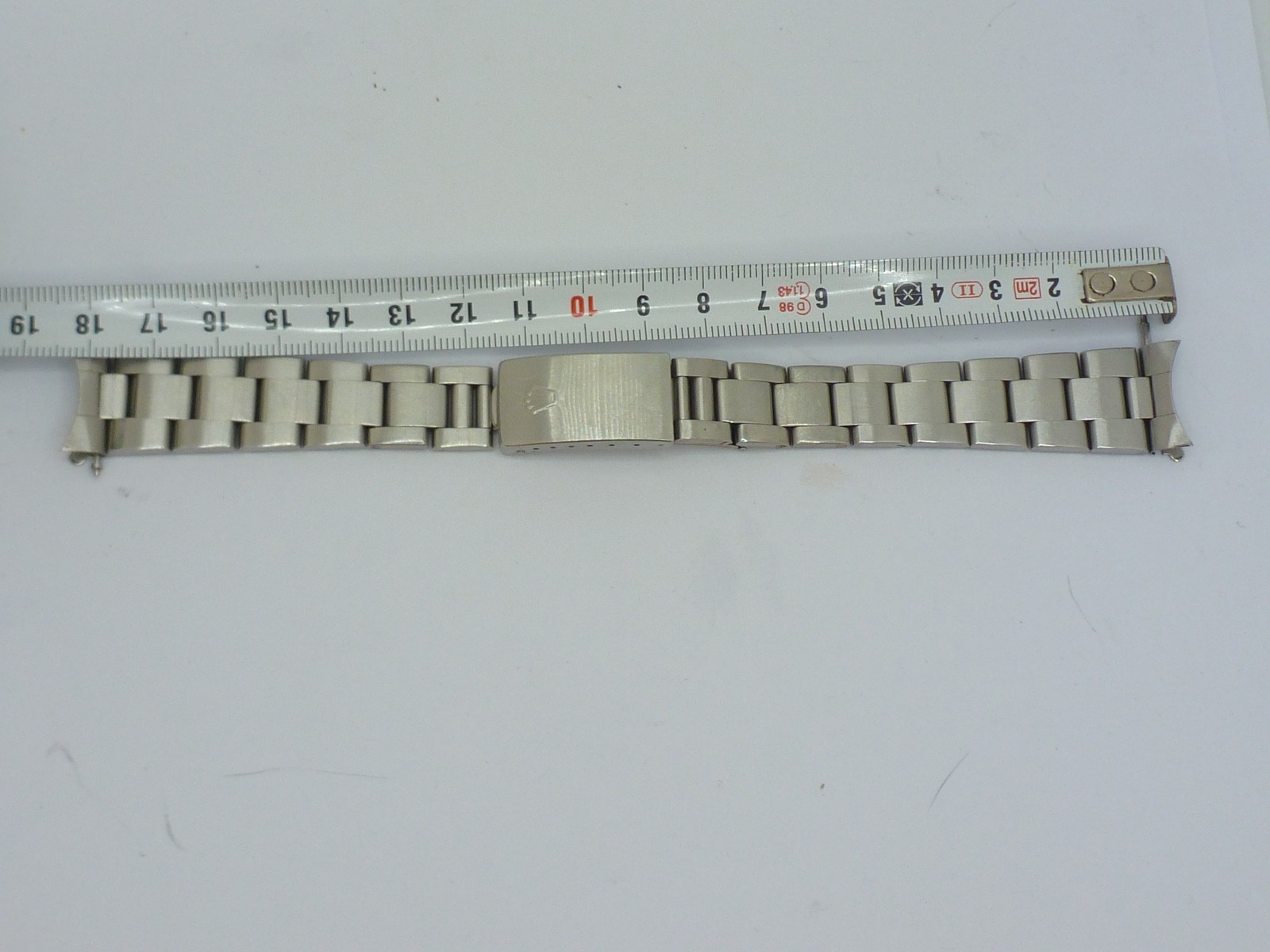 Genuine Rolex Oyster 78350 19mm Steel Bracelet with 557B End Links 1A condition