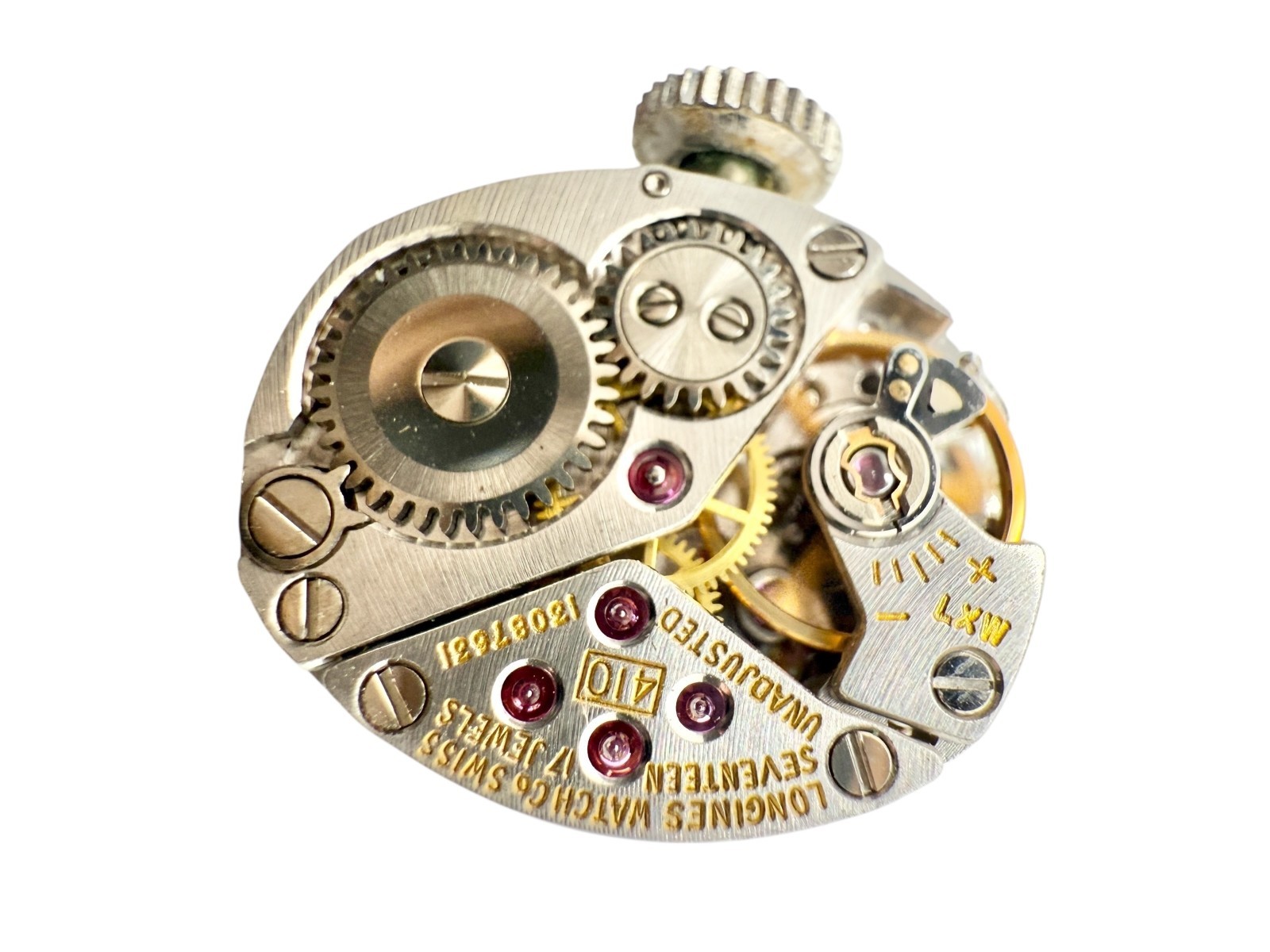 RUNNING Vintage Laides Manual Wind Longines Cal.410 Watch Movement