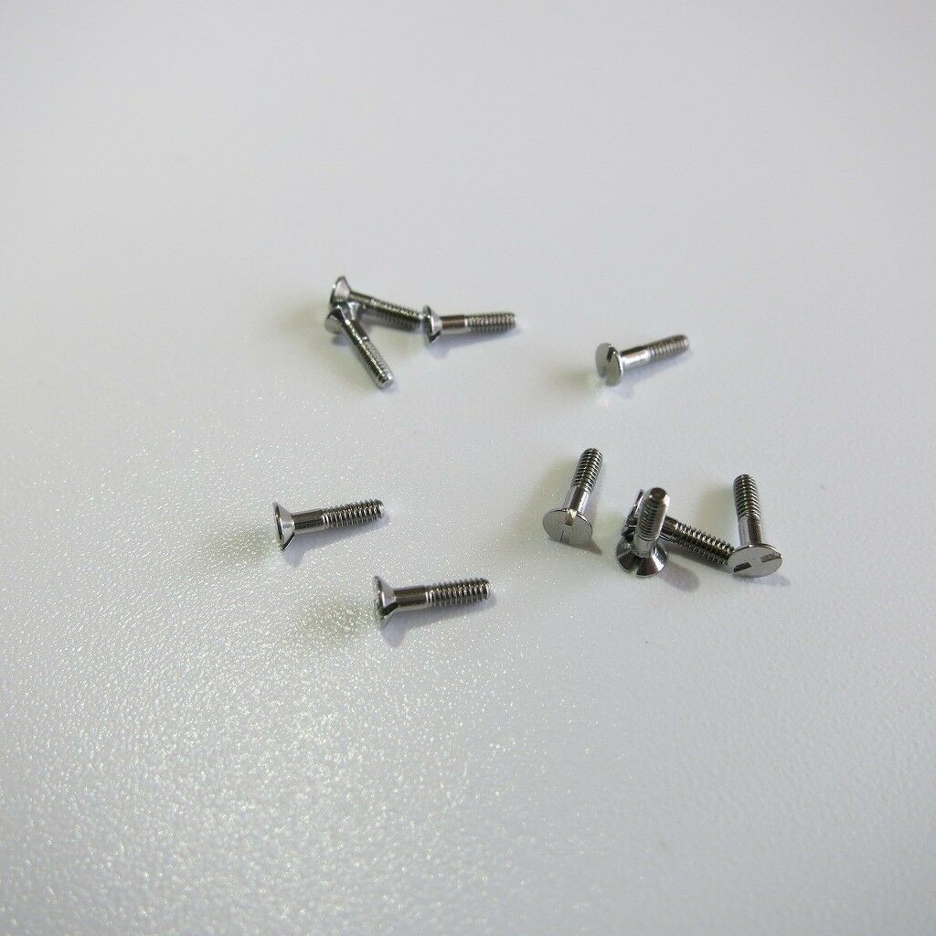 120pcs Assortment Stainless Steel Watch Screws Back Case Cover Repair 12 Sizes