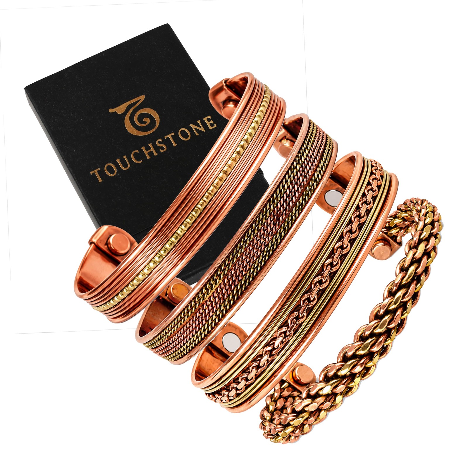 Copper brass magnetic bracelet Tibetan One Size, and