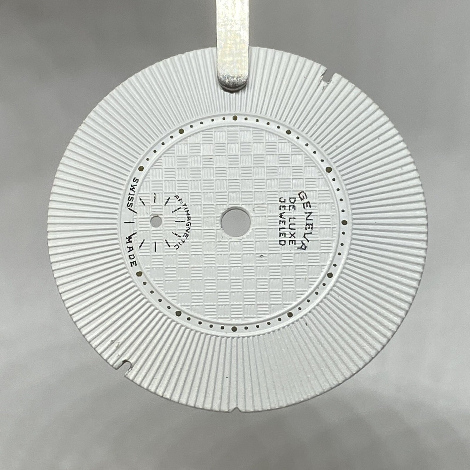 Watch Dial For Brac Cal. 184 Small Seconds Mechanical Movement White