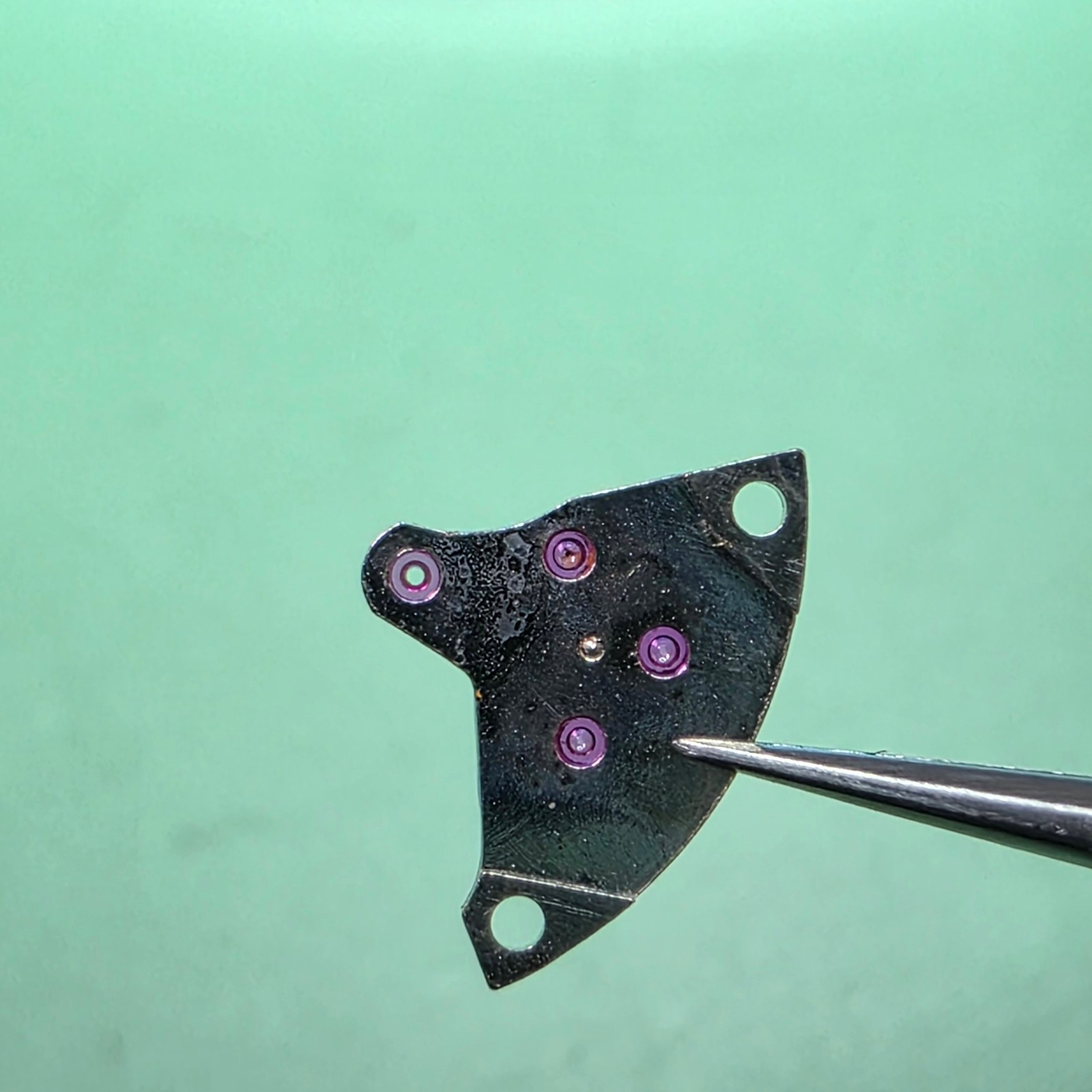 Train Bridge Helbros Cal. 104 Original Watch Part V136
