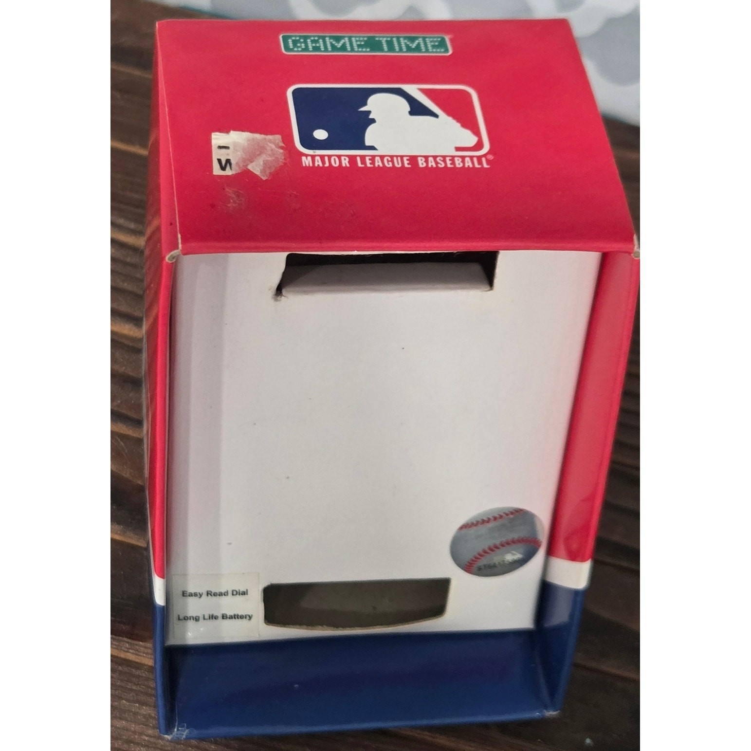 Game Time New York Mets MLB Quartz Watch Box & Papers No Band Needs Battery