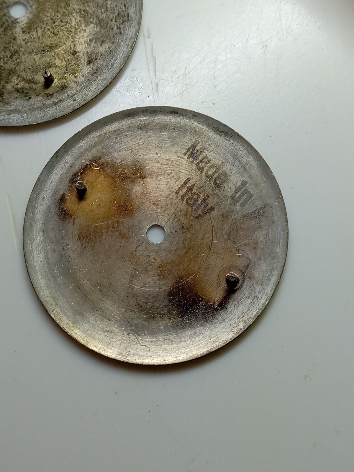 ( LOT OF 3 ) BENRUS 3 STAR SELF WINDING WATCH DIAL NOS / PART 28.3 MM