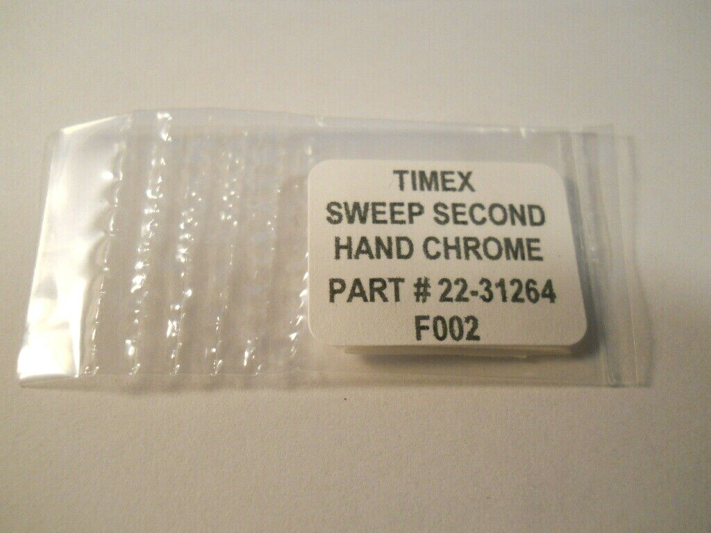 TIMEX 22-31264 SWEEP SECOND HAND CHROME F002 GENUINE WATCH REPLACEMENT PART