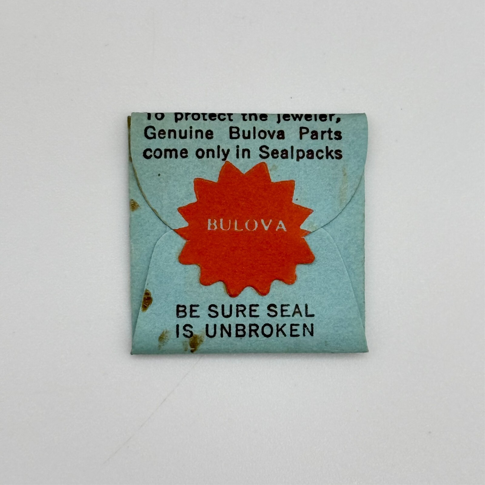 NOS Genuine BULOVA, Caliber 10BA Part Number 50, 5 Screws for Top Jewel Plate