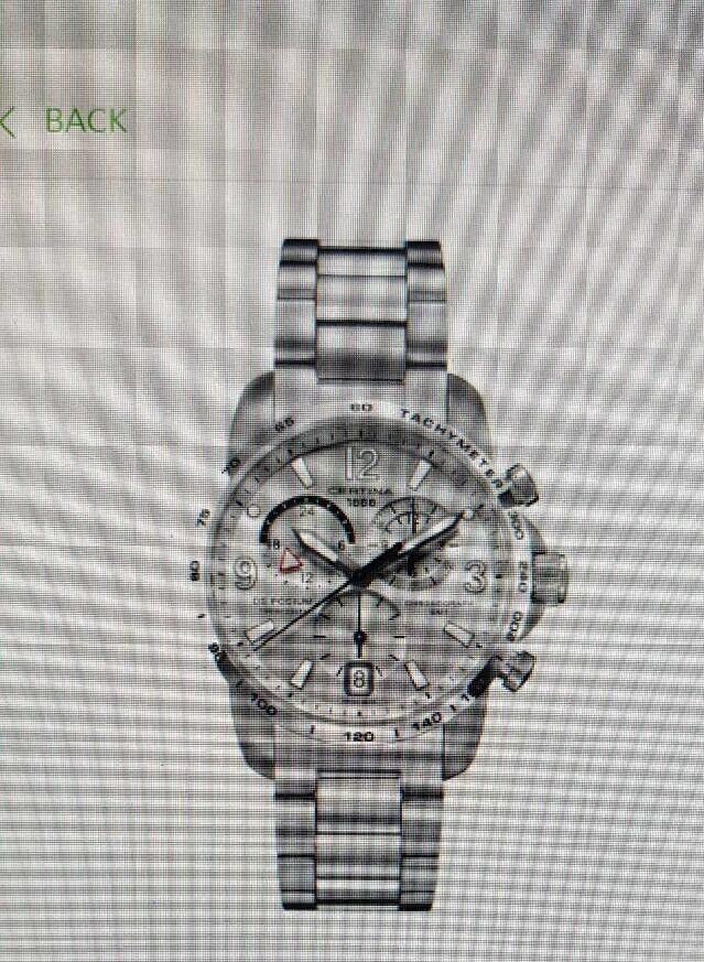 Original Set Of Hands Certina DS Podium Chrono Men Quartz C00116391103700