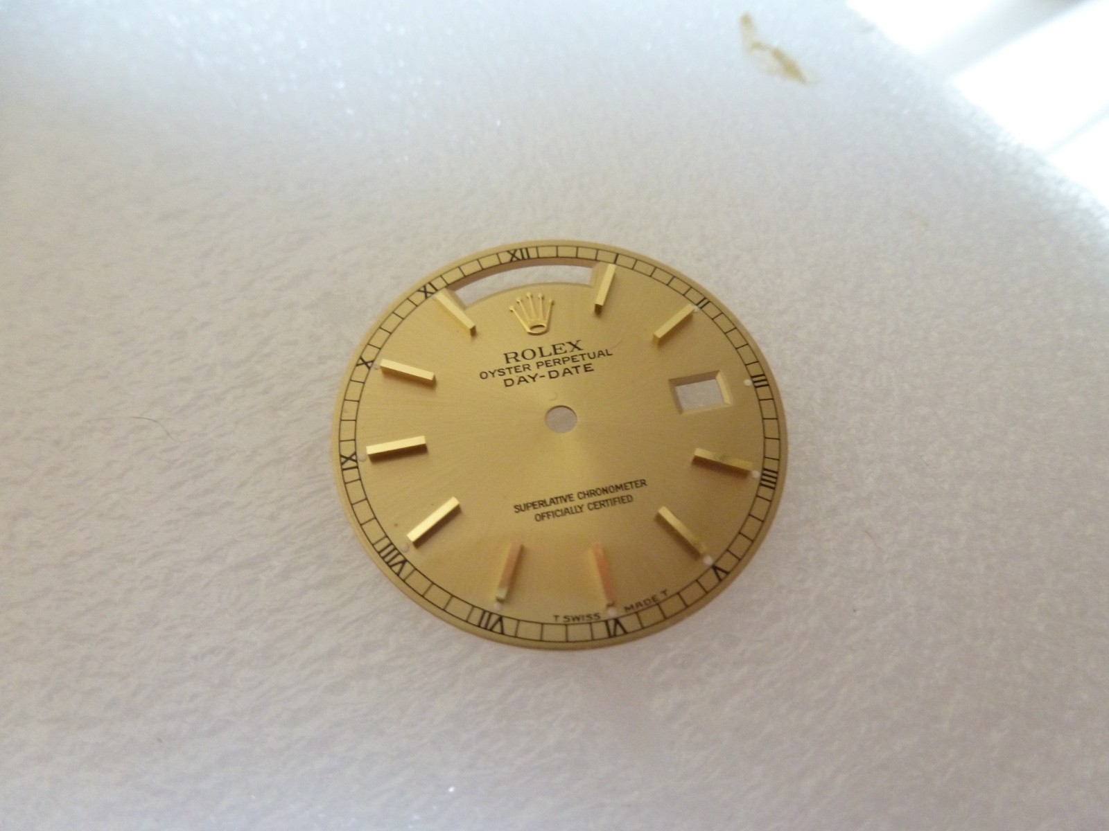 Rolex Day-Date 36mm Men’s President Champagne Stick Dial, Fits 18038 18238 .