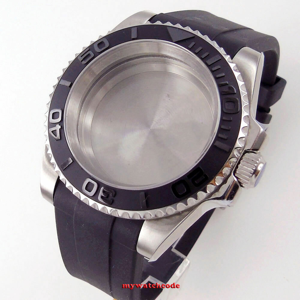 20ATM 40mm Sapphire Glass Watch Case Fit NH35 NH36 ETA 2824 Movement MOD Part