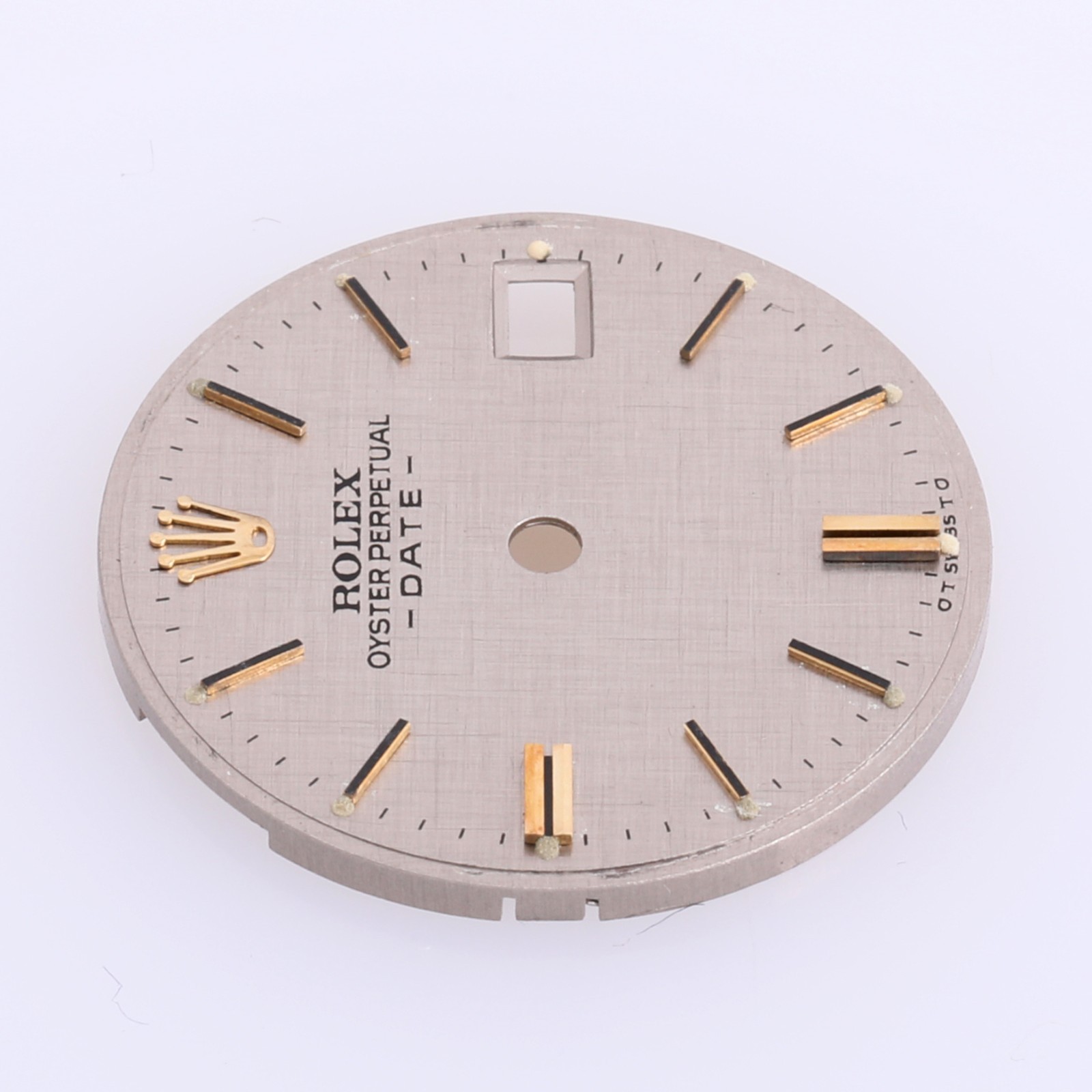 Rolex Lady Date 26mm Gray Linen Stick Dial TSwissMadeT 6917 69173 69178 #K47