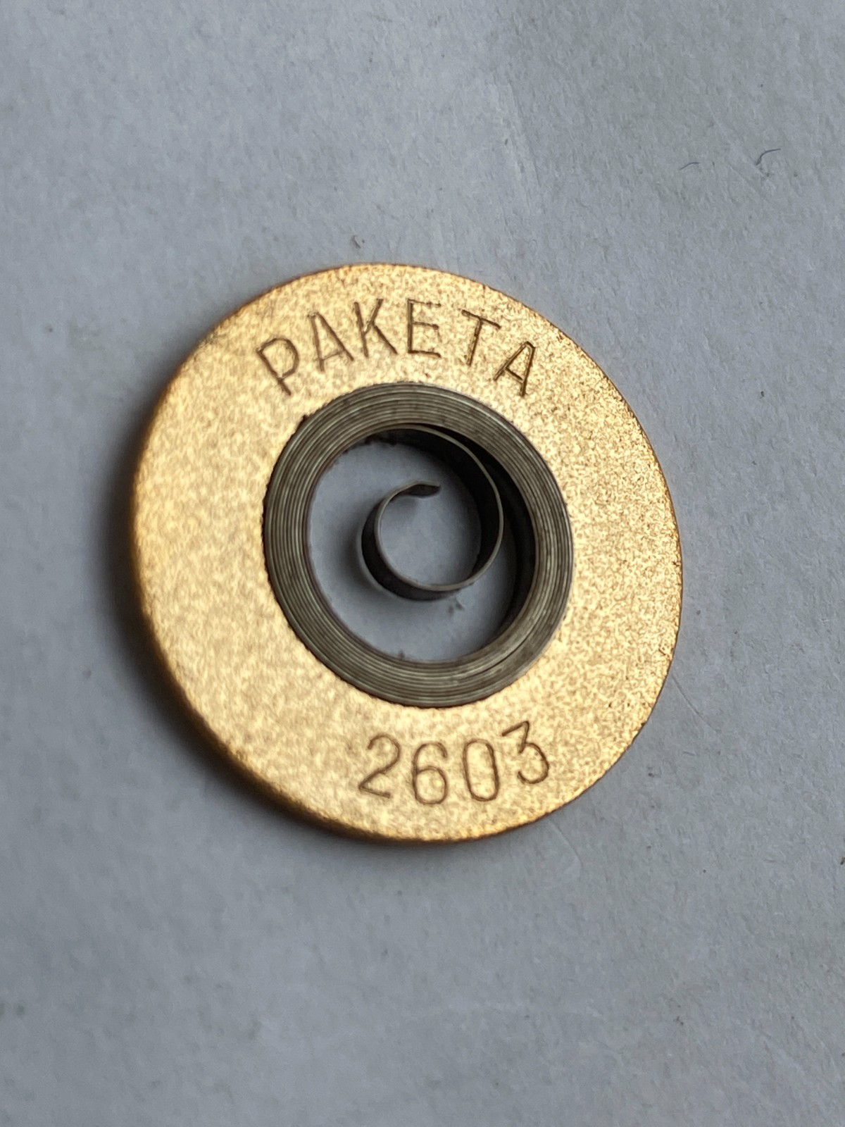 NOS NEW Vinatage watch parts RAKETA РАКТЕТА 2603 MAINSPRING CCCR USSR