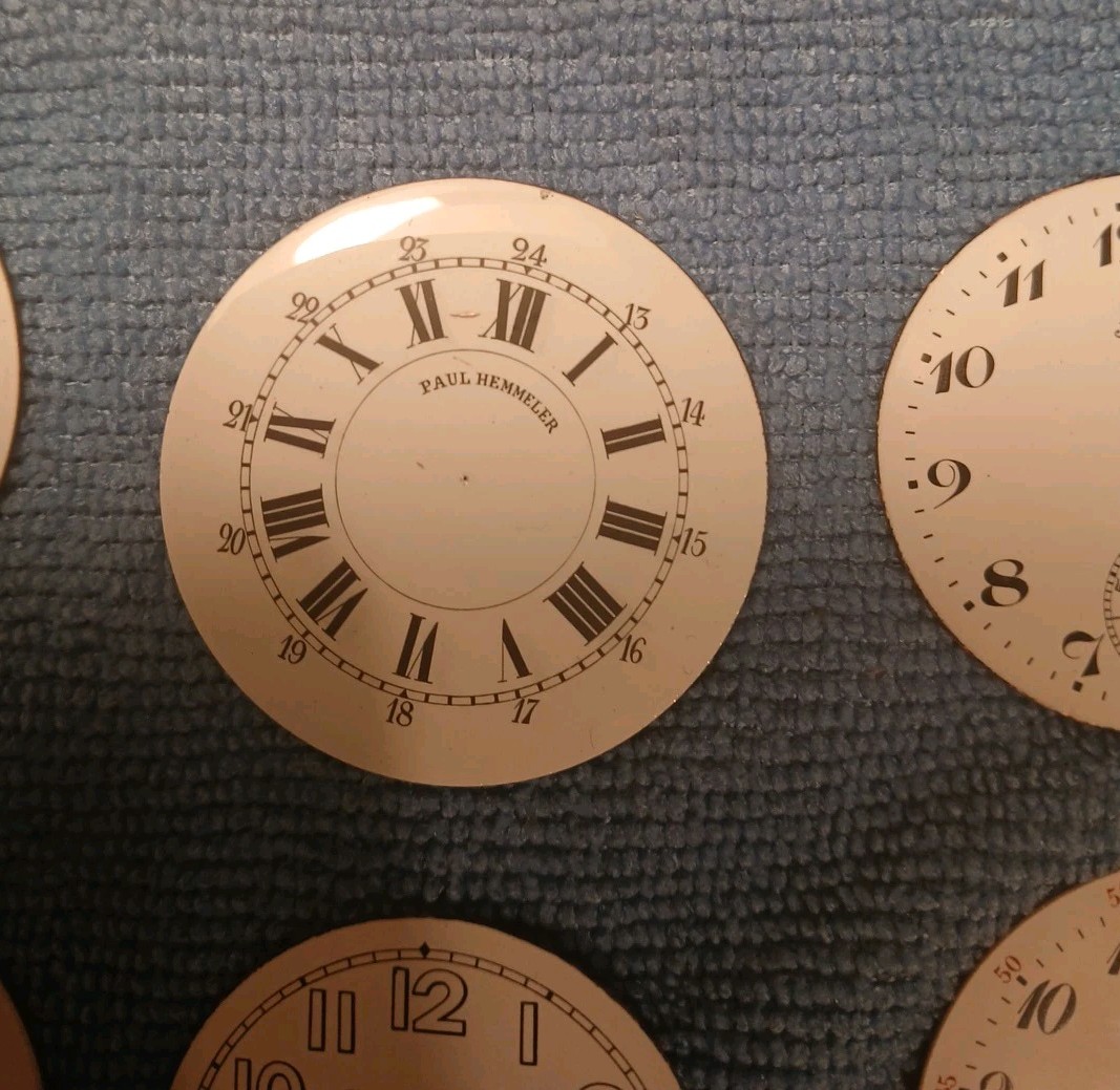 Lot Of 9~Watch Face~Barclay/Cervantes/Medina/Hamilton/Magnin/Trans Pacific/Gruen