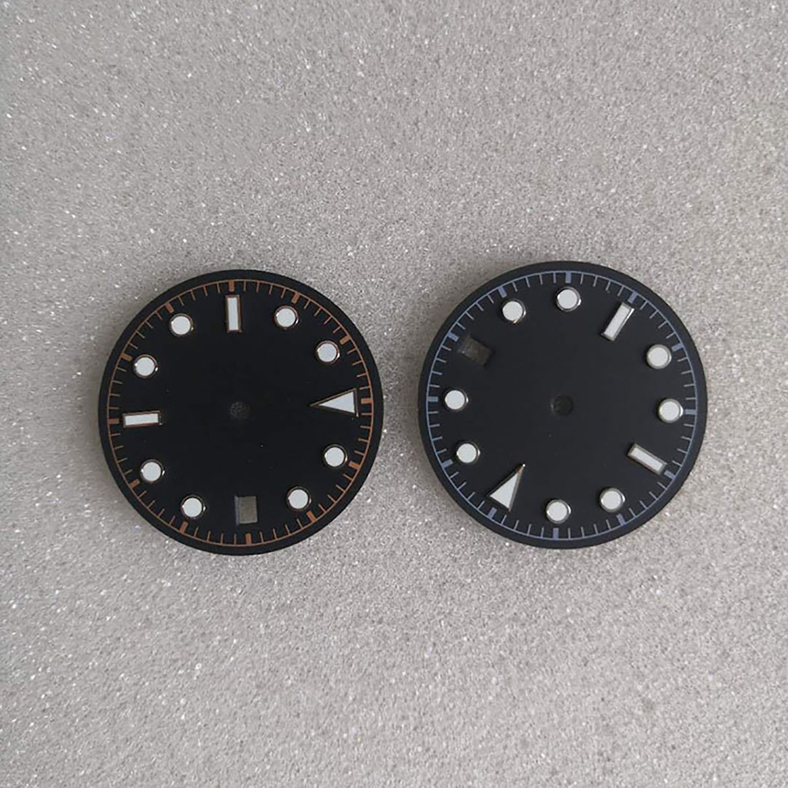30.5mm Watch Dial Blue Luminous Dial for N395 Automatic Movement Accessories