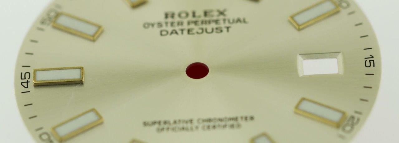 Original Men’s Rolex Datejust II 41mm 116303 116333 Rhodium Stick 2/Tone #N38