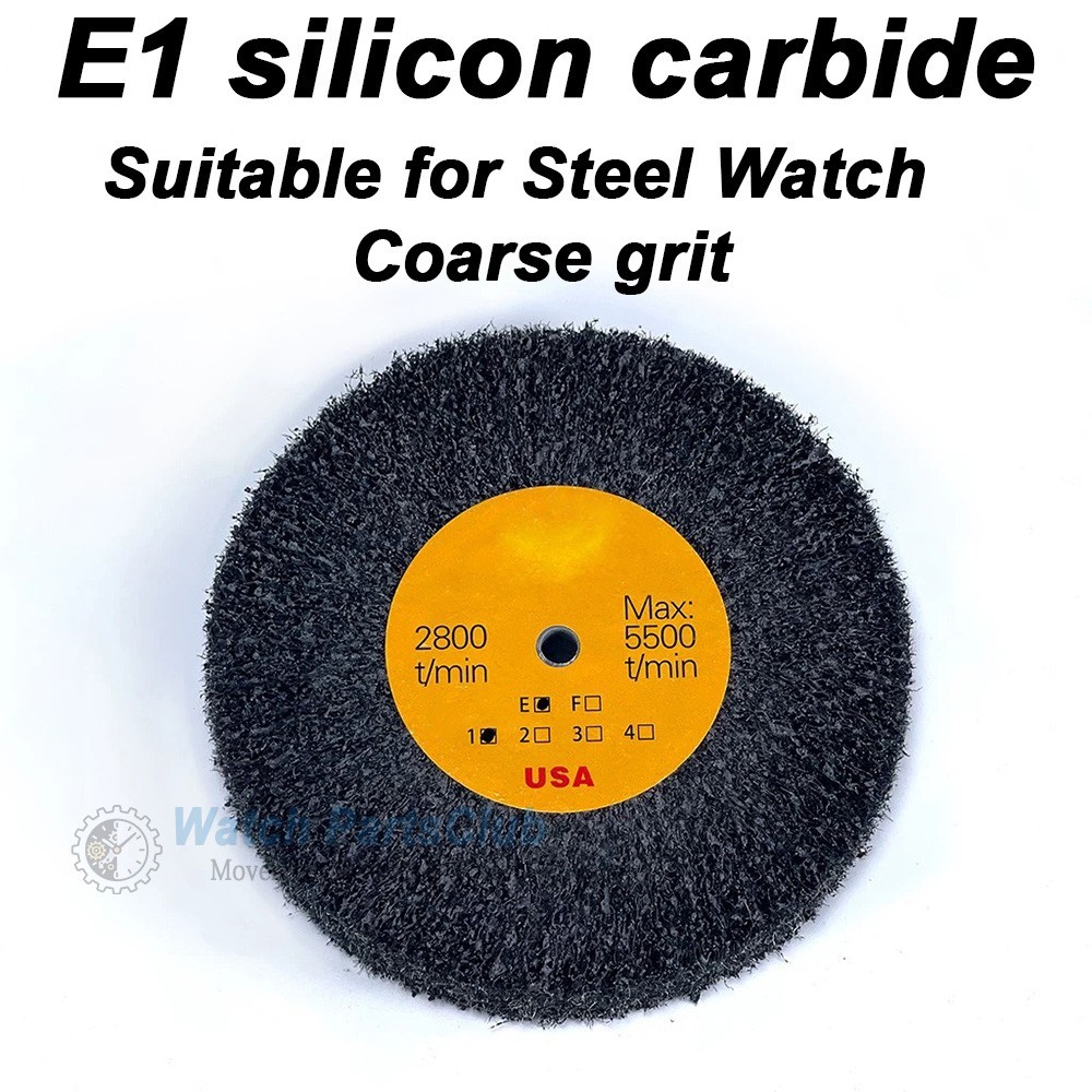 Steel Band Brushing & Polishing Wheels for Watch Case Refinishing (E1/E2/E3)