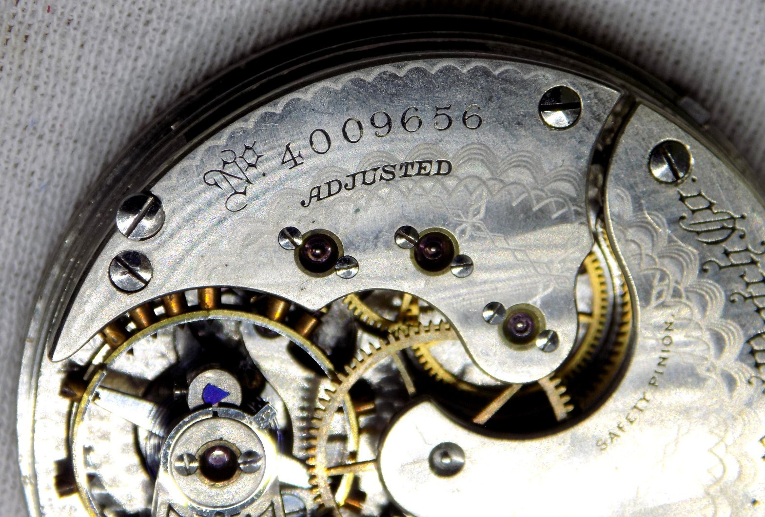 1891 Elgin National Watch Co. Grade 4 Model 3 16s Pocket 15J Watch Movement