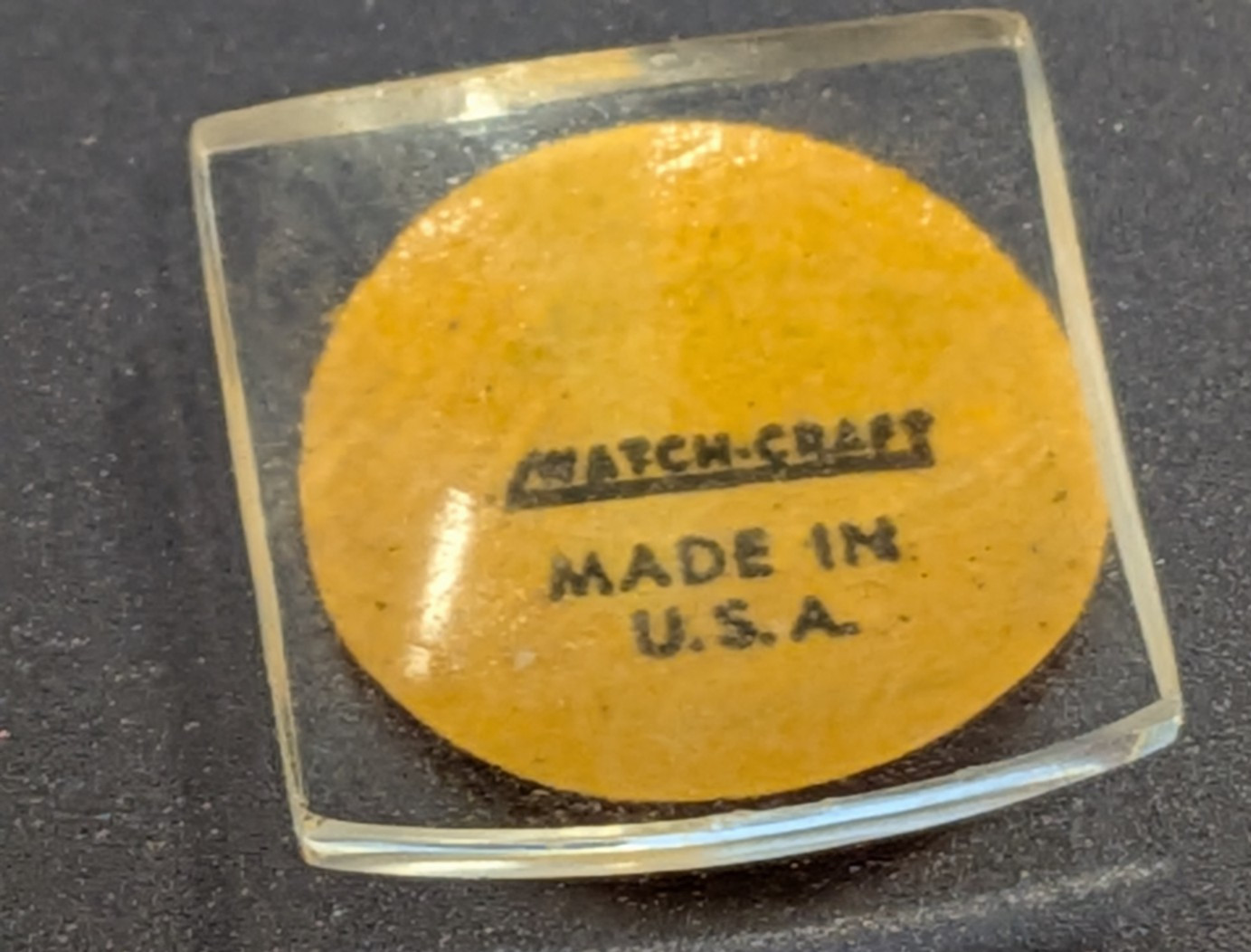 NOS W-C Watch Craft 6MH121 Hamilton Mineral Glass Domed Crystal 12.1 x 11.4MM