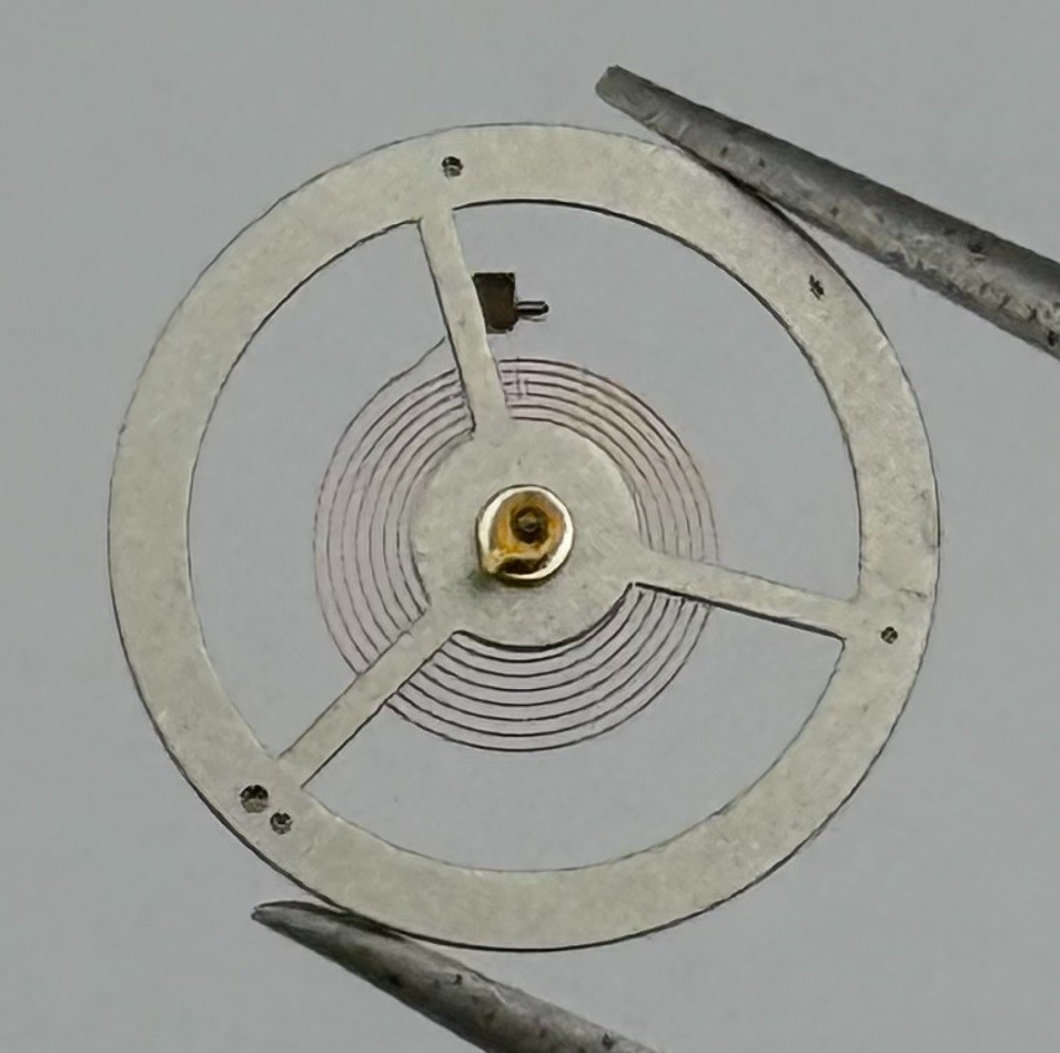 EB 8800 Balance Wheel Complete And Spring 12”’ Renata 1309 Watch Movement Parts