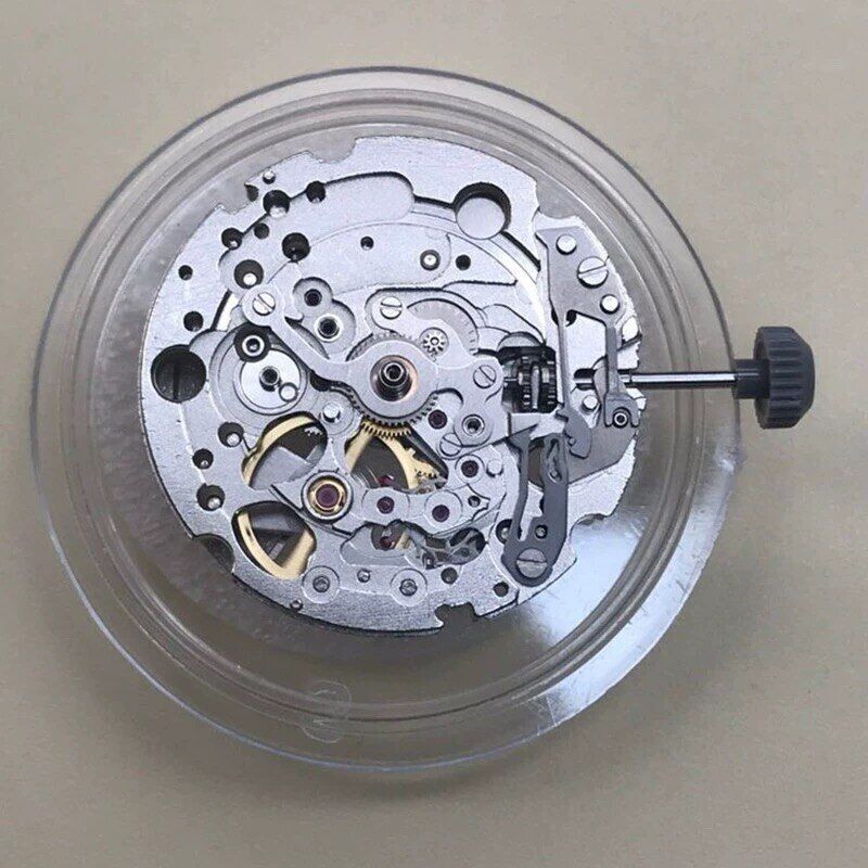 New Miyota 82S0 Golden/Silver Plated Hollow Japan Automatic Mechanical Movement
