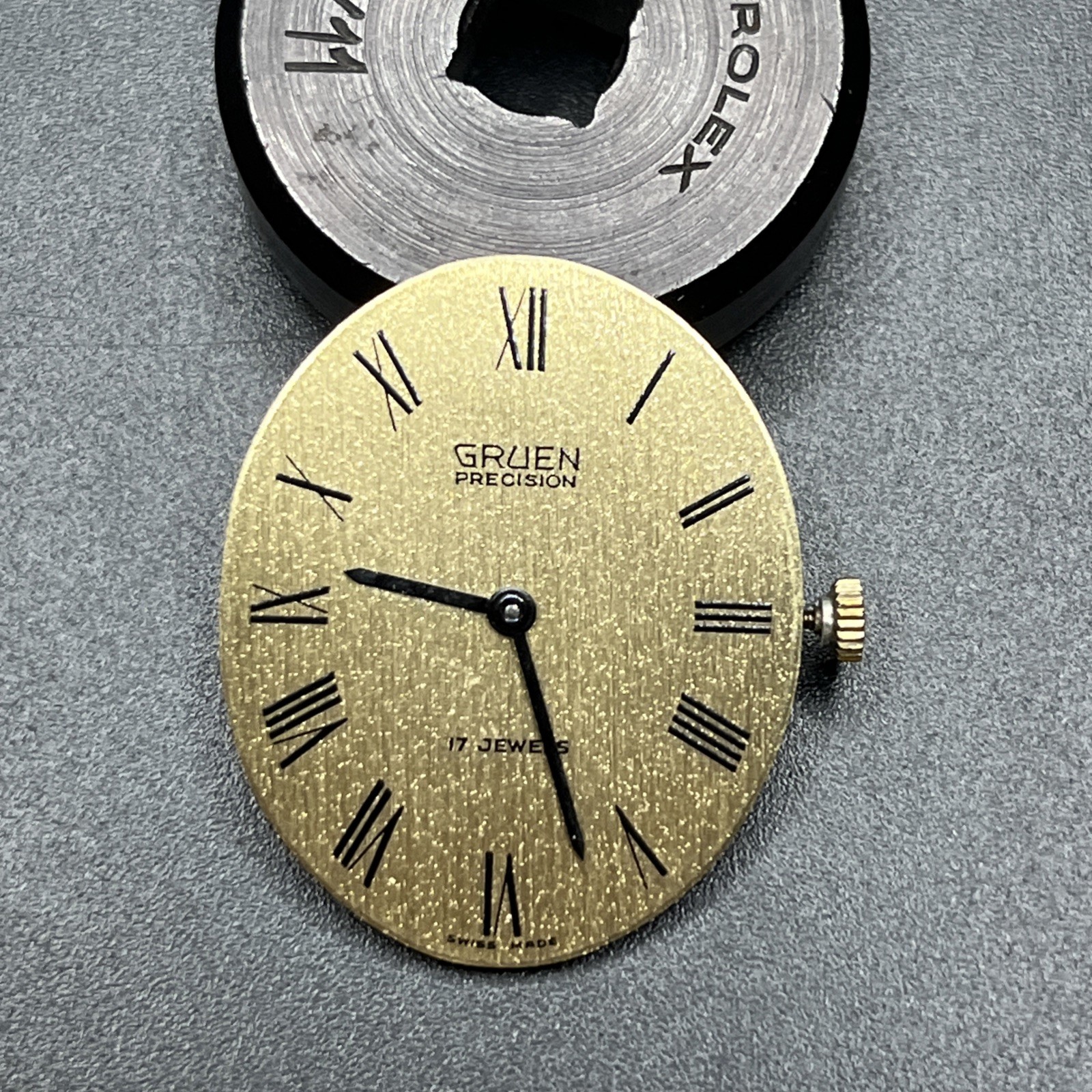 Gruen Cal. 455R Movement With Dial And Hands (00)