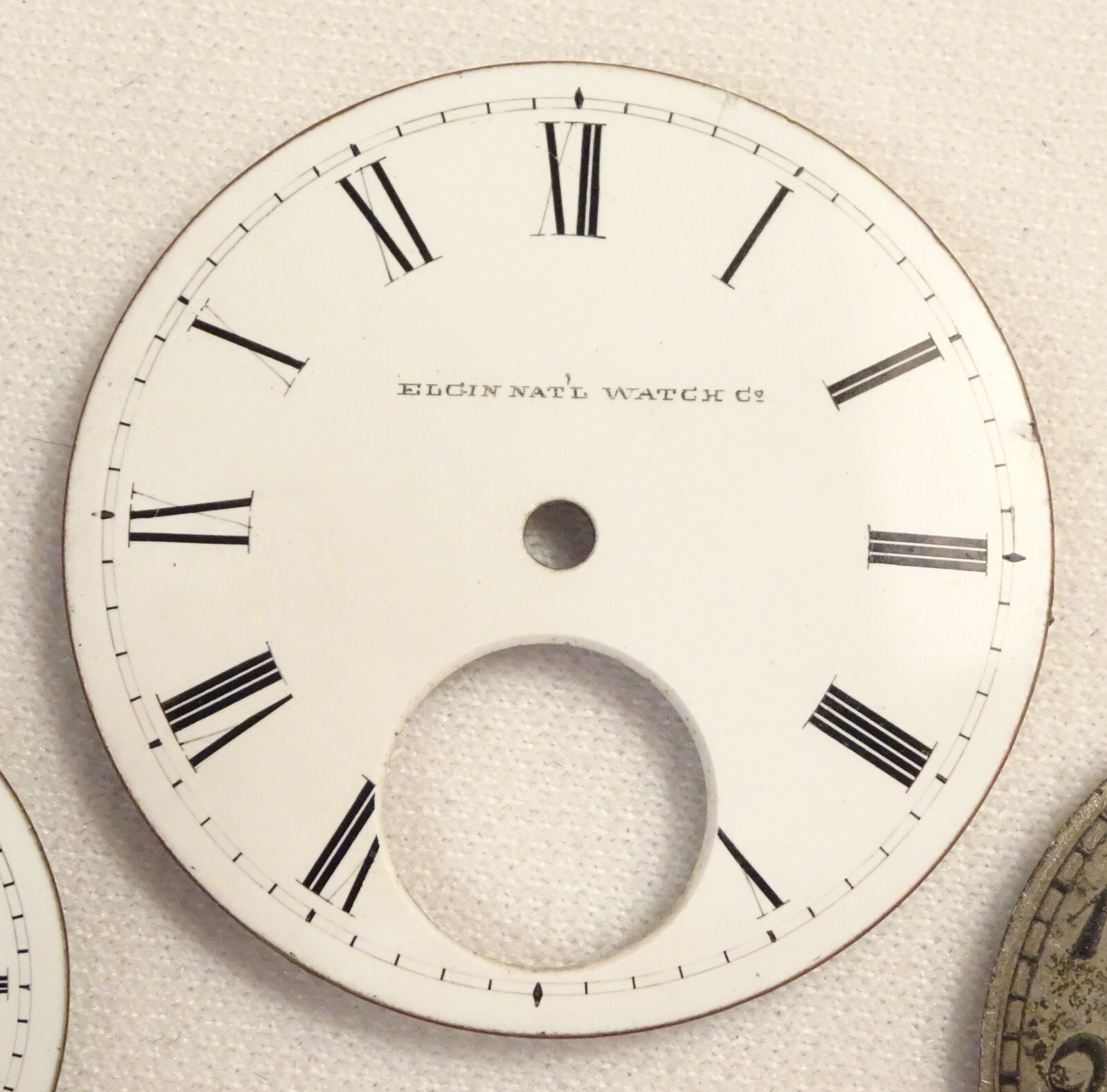 Antique Elgin Pocket Watch Dials Faces Steampunk Art Crafts