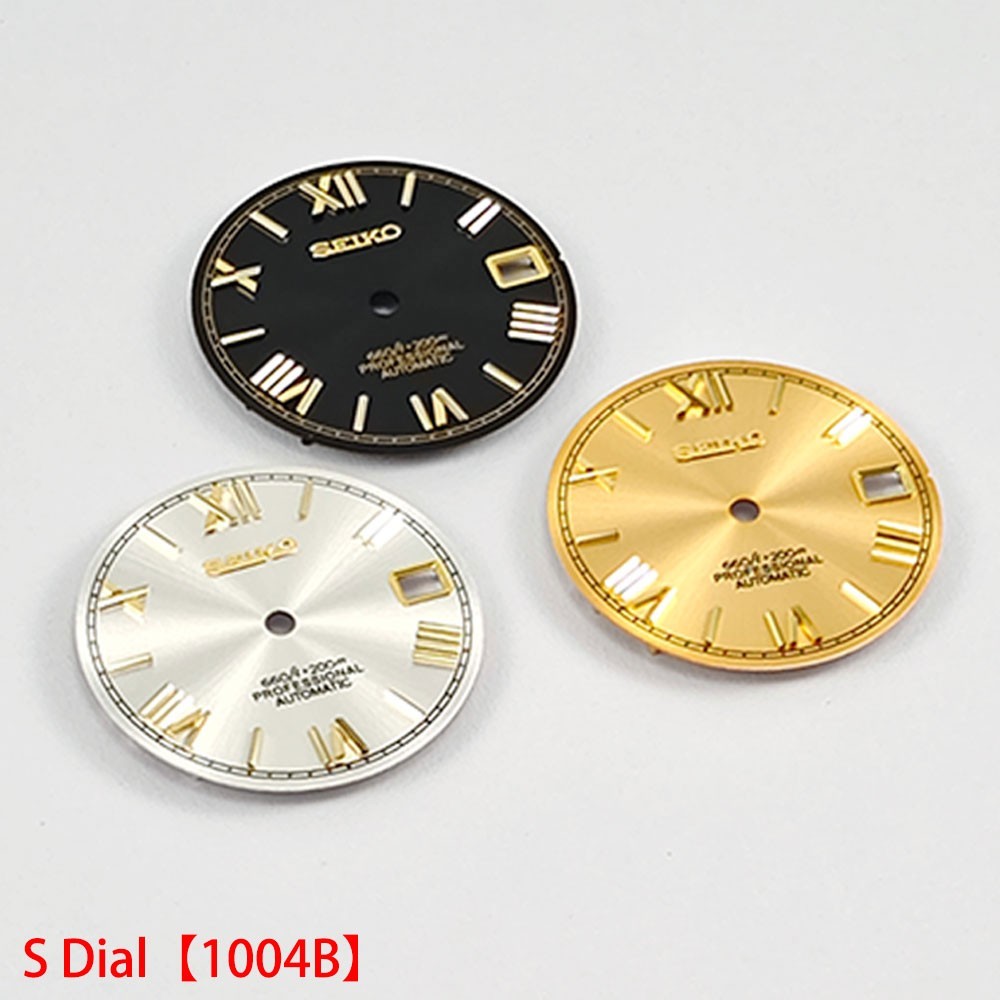 For Seiko 28.5mm Watch Dial No Luminous Fit NH35 NH36 Movement Watches Faces