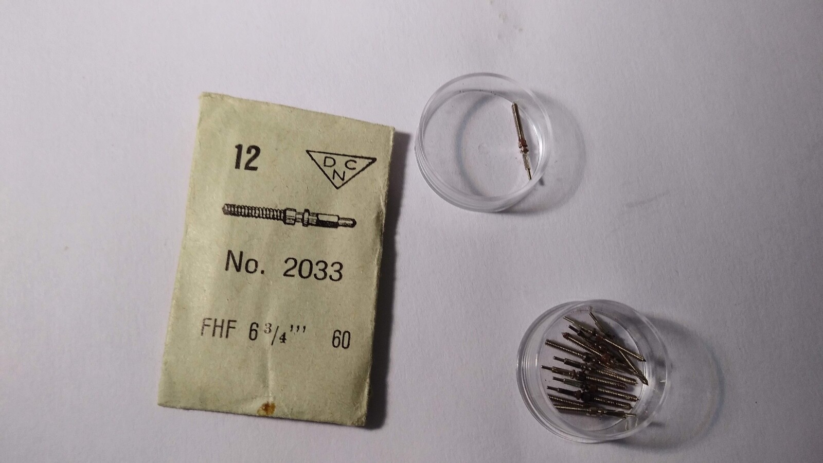 DNC FHF 6 3/4 60 No 2033 winding stem, New, from storage, may need to clean some