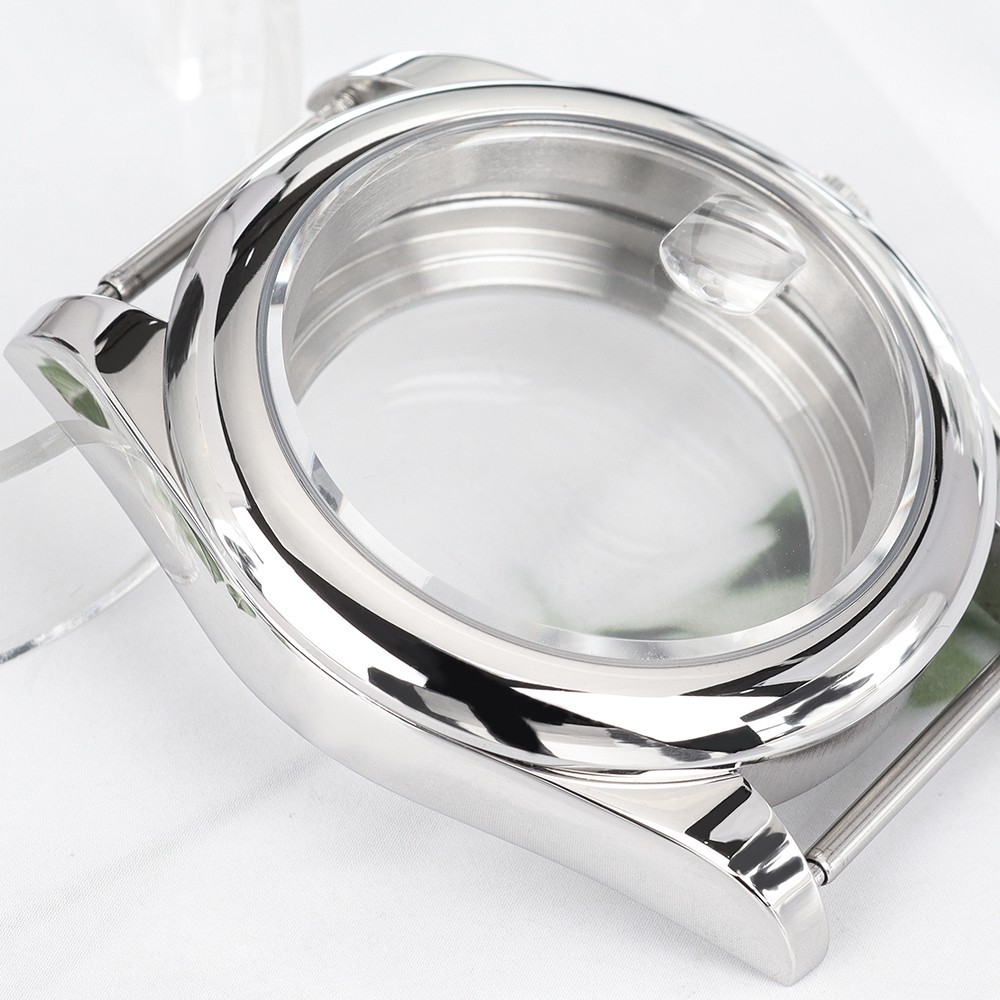 NH35 Oyster Watch Case 36mm/39mm Steel Layer Sapphire For Seiko NH35 Miyota 8215