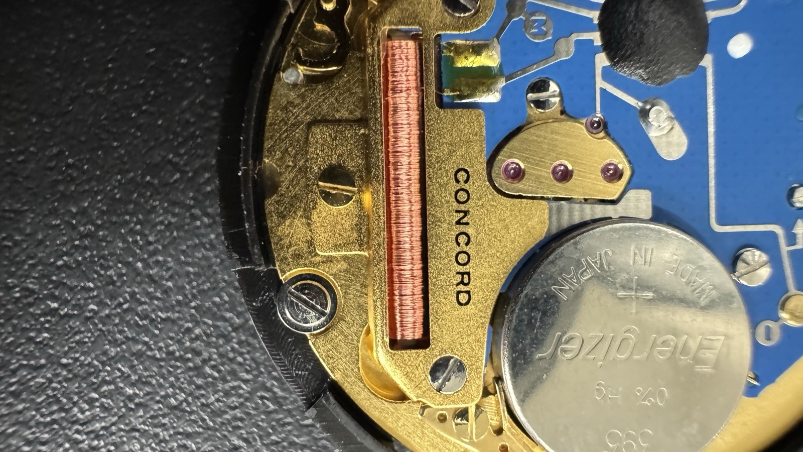 Concord Saratoga Quartz Movement