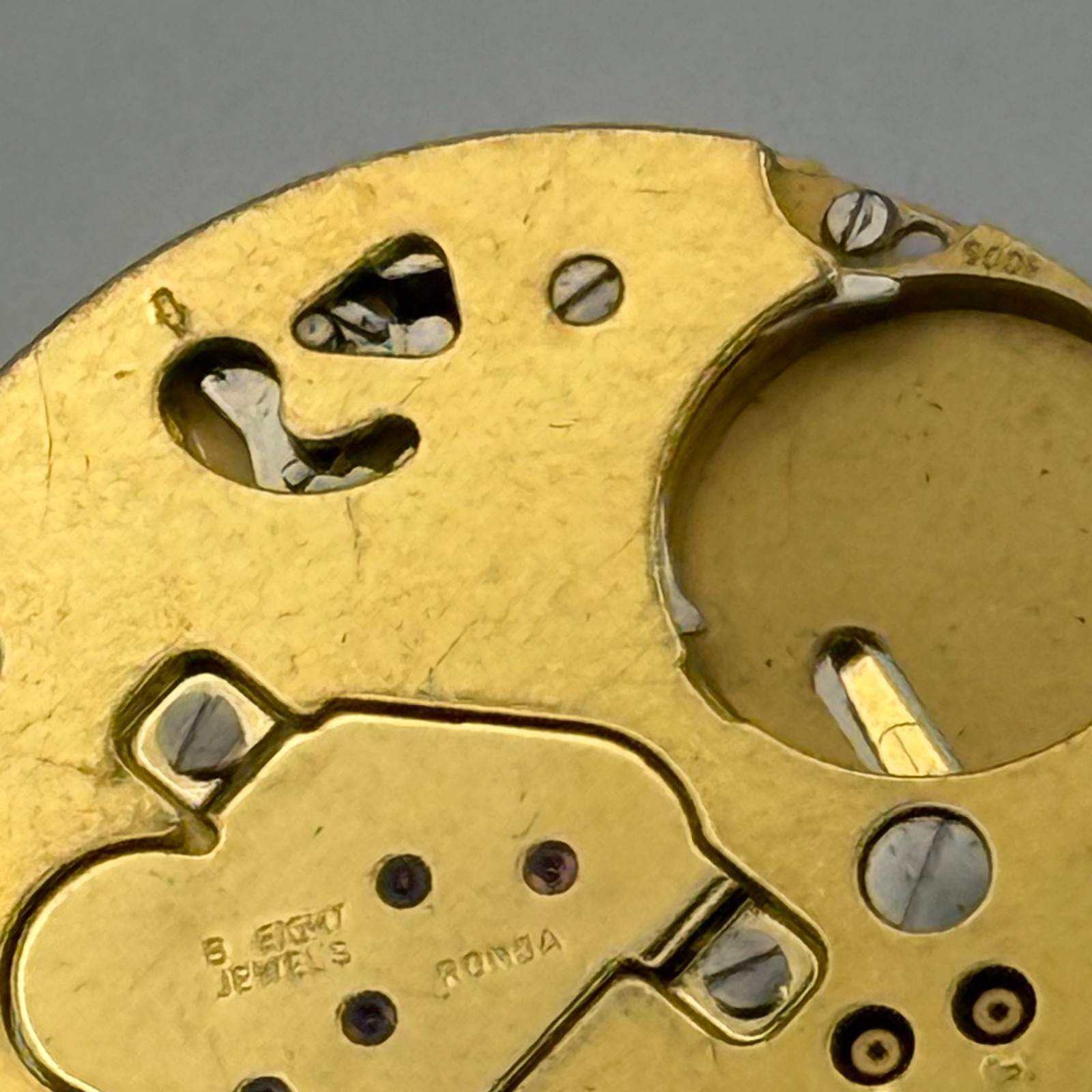 Ronda 1006 Watch Movement Quartz Swiss 8 Jewels Vintage Parts Repair 23.8mm