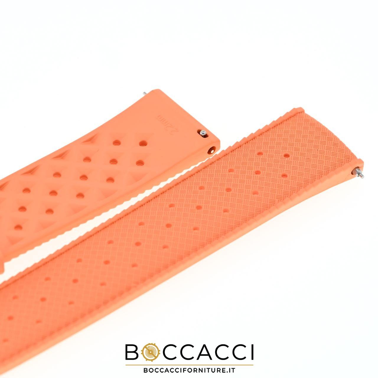 TROPIC Silicone Strap 18mm Tropic Orange, Easy-Fit (NEW)