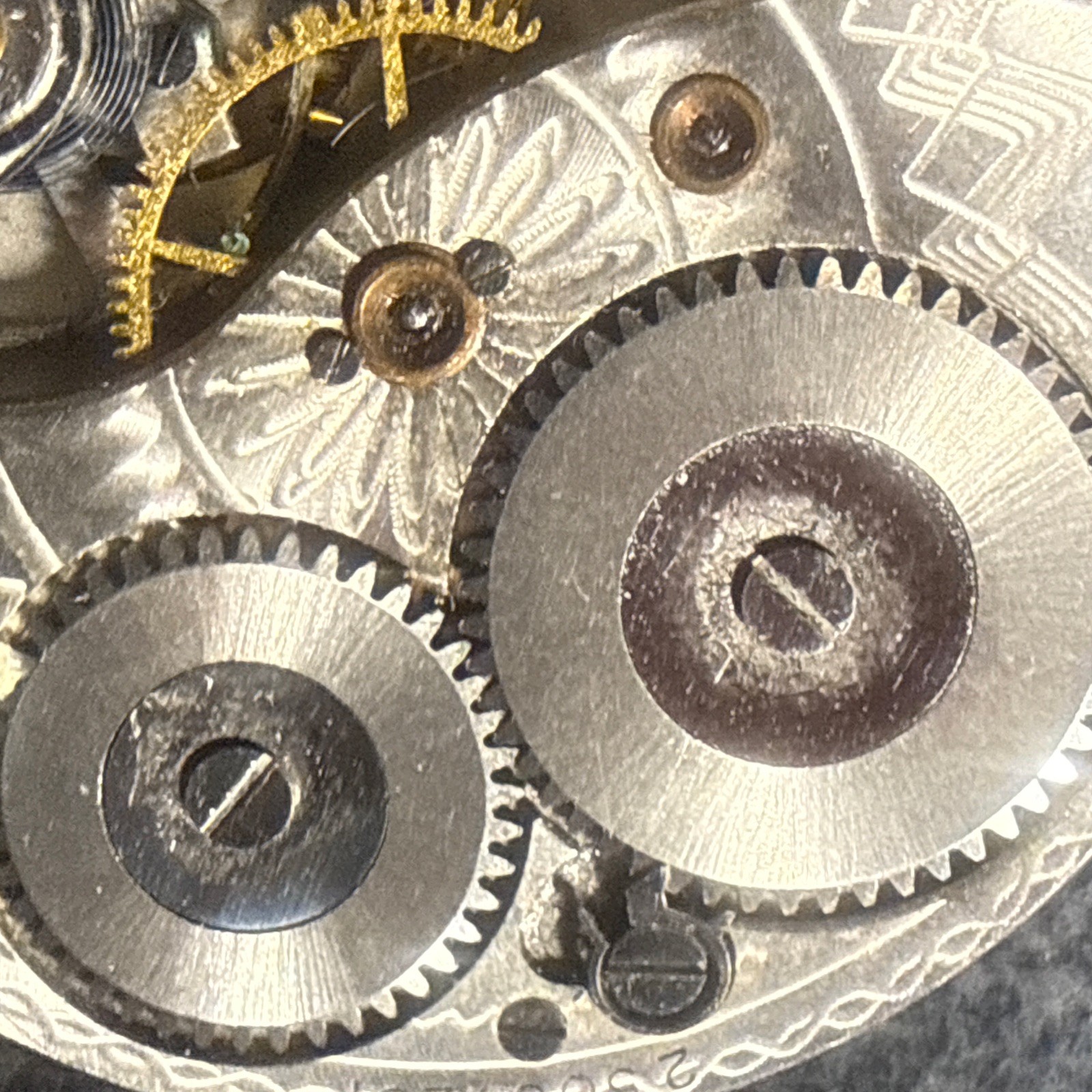 Vintage Waltham 17J Model 1894 Grade 225 Watch Movement With Dial Parts/Repair