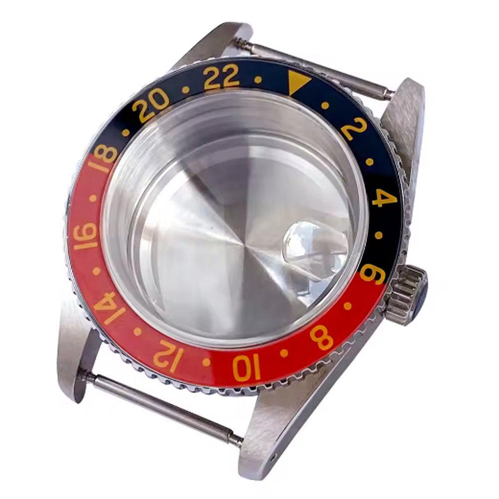 20ATM Vintage 38mm Stainless Steel Sapphire Dive Watch Case For Seiko NH35 NH36