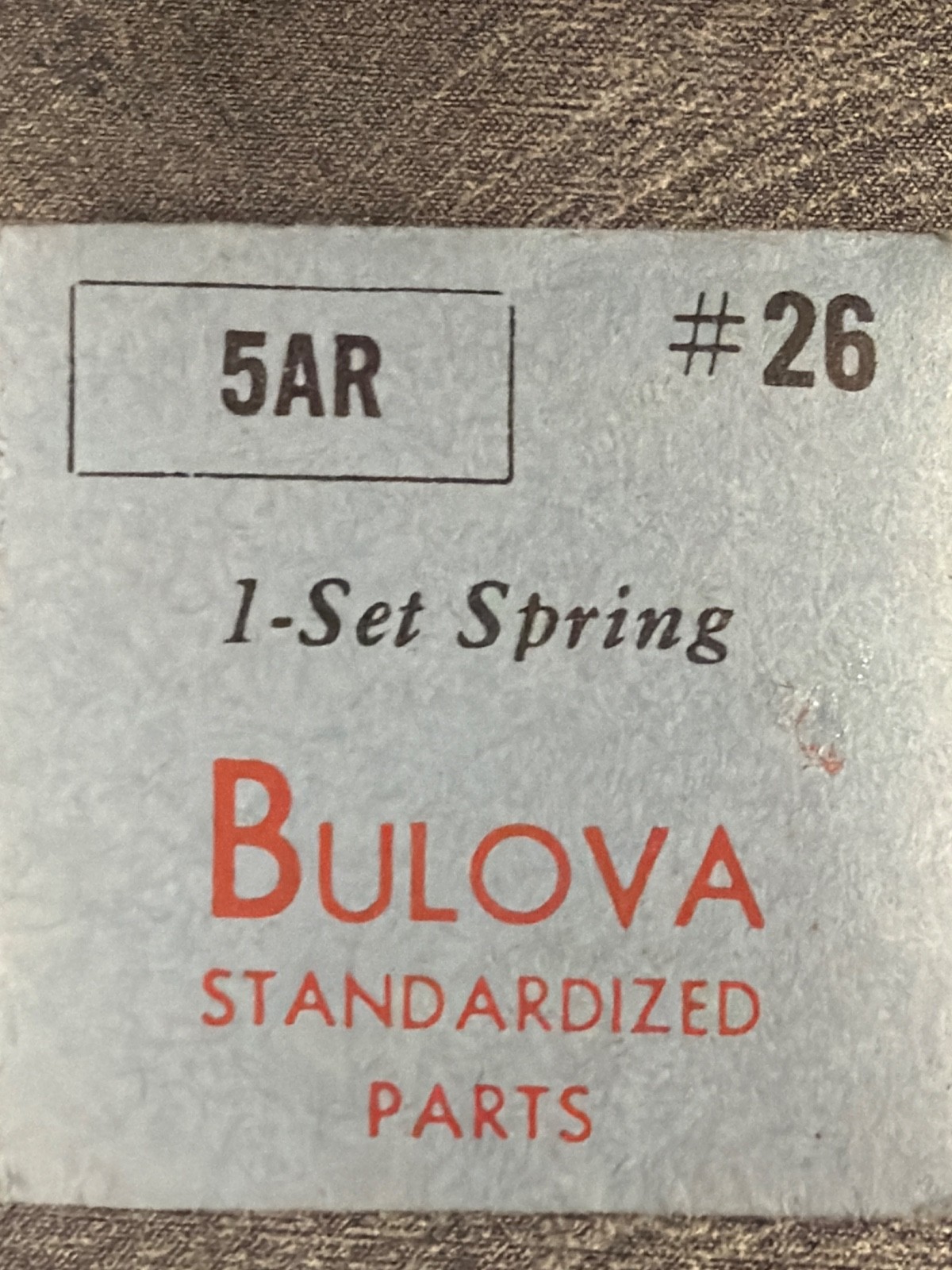 Bulova #26 Clutch Lever Spring NOS – Various Calibers – Factory Sealed