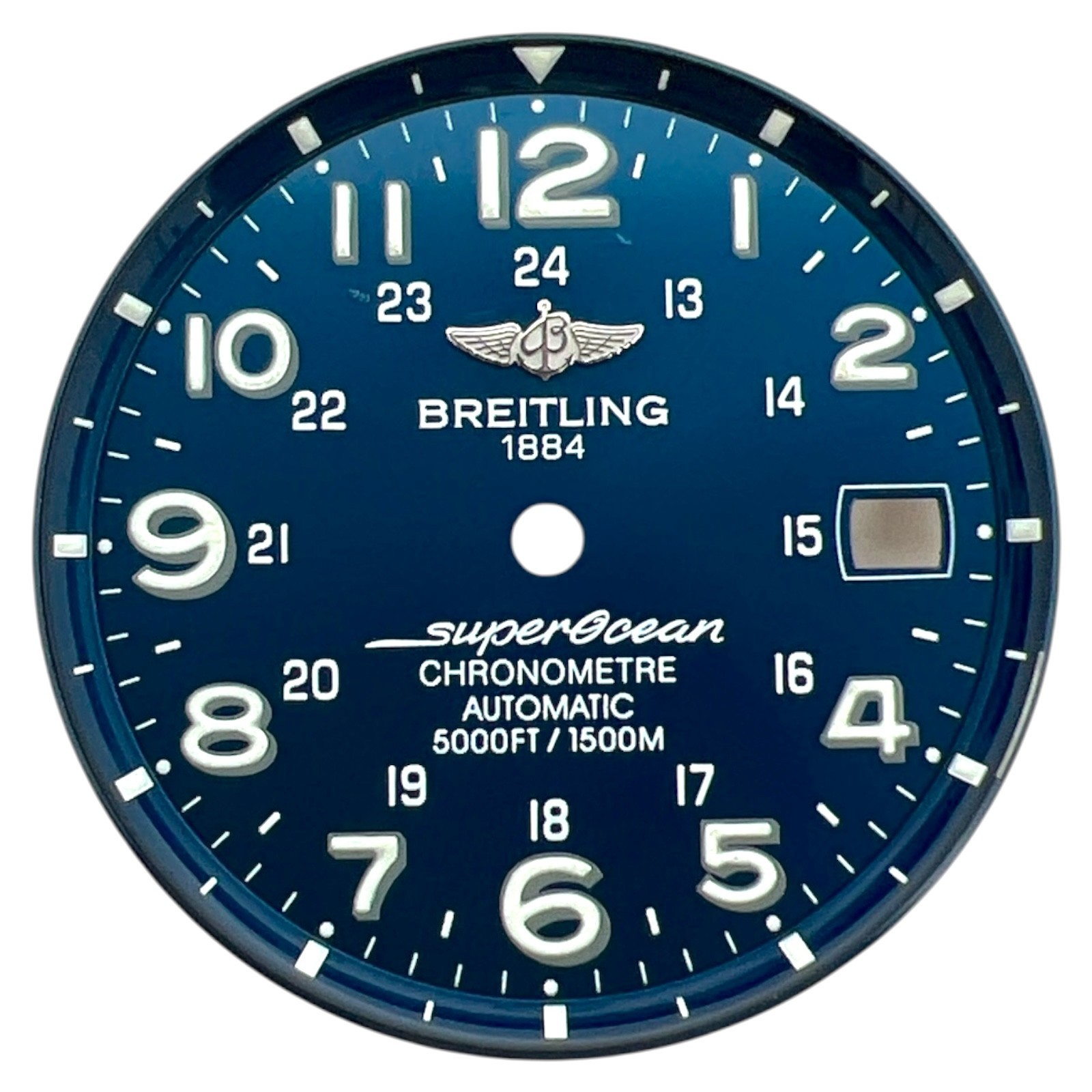 Genuine Breitling Superocean 42mm Arabic Dial Blue A17360