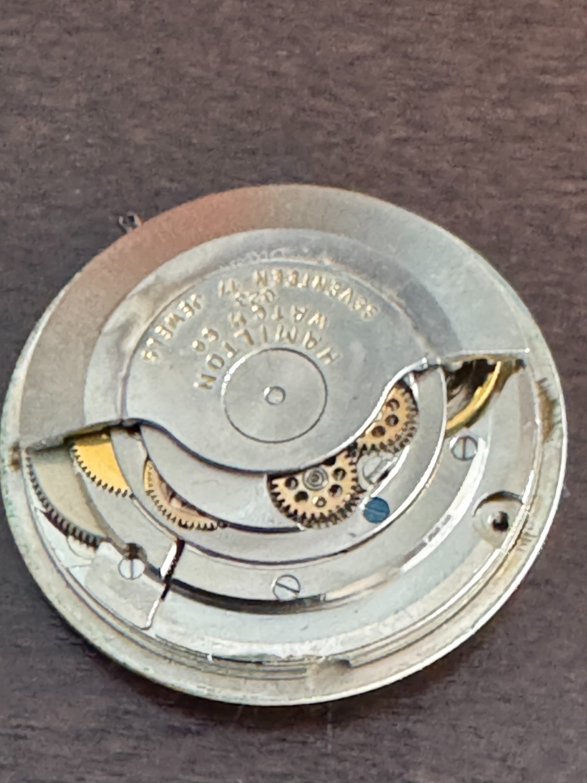 VINTAGE MEN’S HAMILTON AUTOMATIC WRISTWATCH MOVEMENT CAL. 623 RUNS GREAT