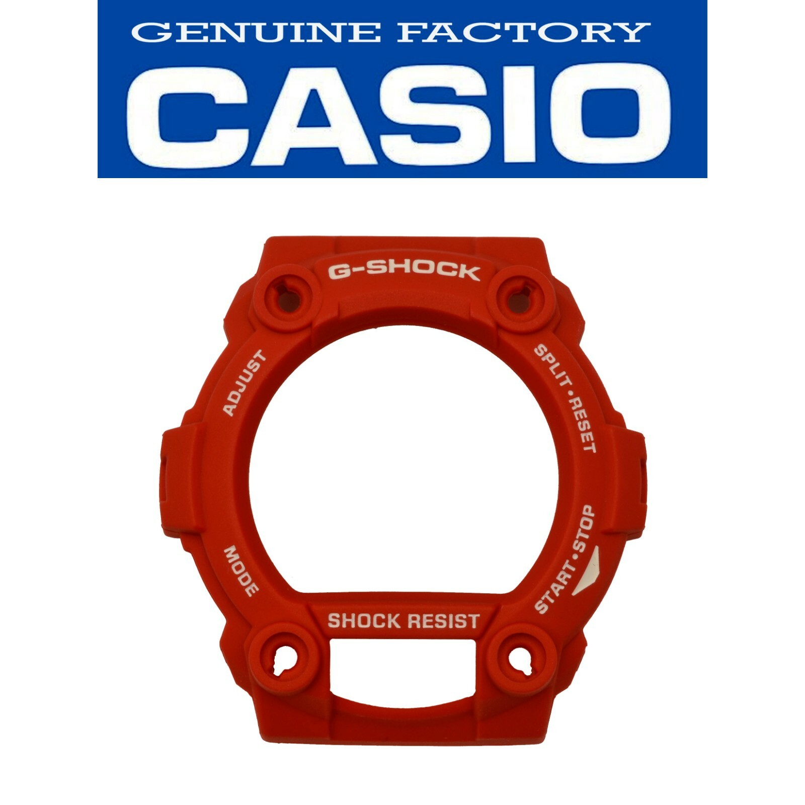 Genuine CASIO G-SHOCK Watch Band Bezel Shell G-7900A-4 RED Rubber Cover