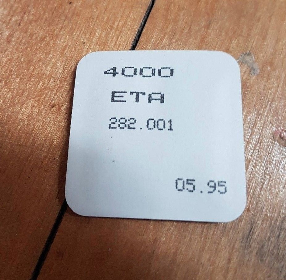 ETA 282.001 WATCH CIRCUIT BRAND NEW FACTORY PACKAGED SEALED