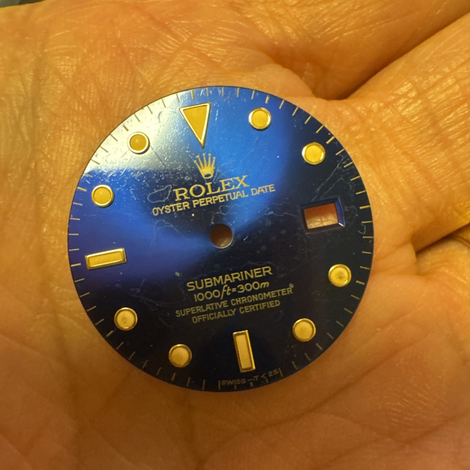 Original Rolex Oyster Submariner Blue Purple 16803 16808 16613 16618 dial (63)