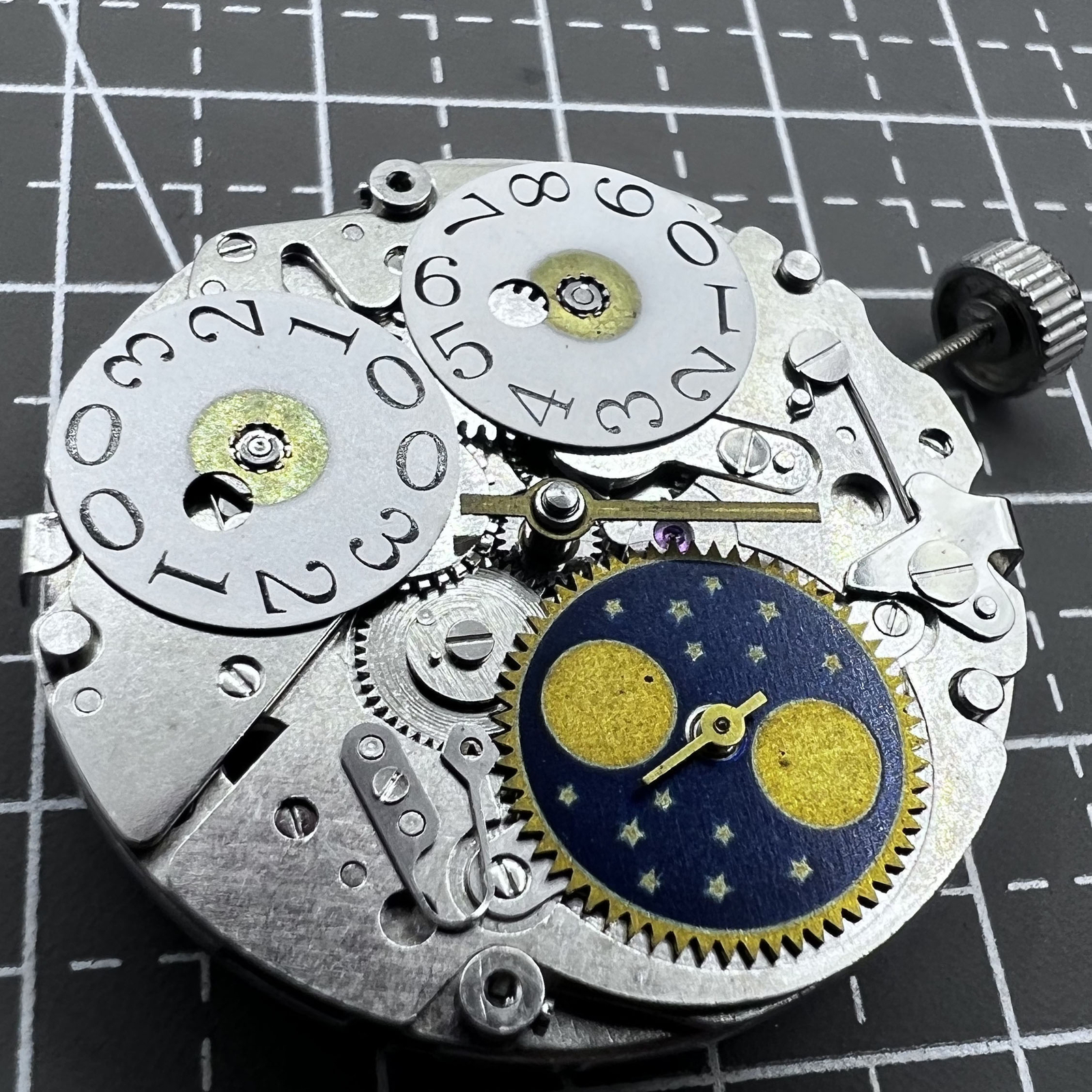 Seagull ST2528 Multifunctional Mechanical Movement Small Second At 9