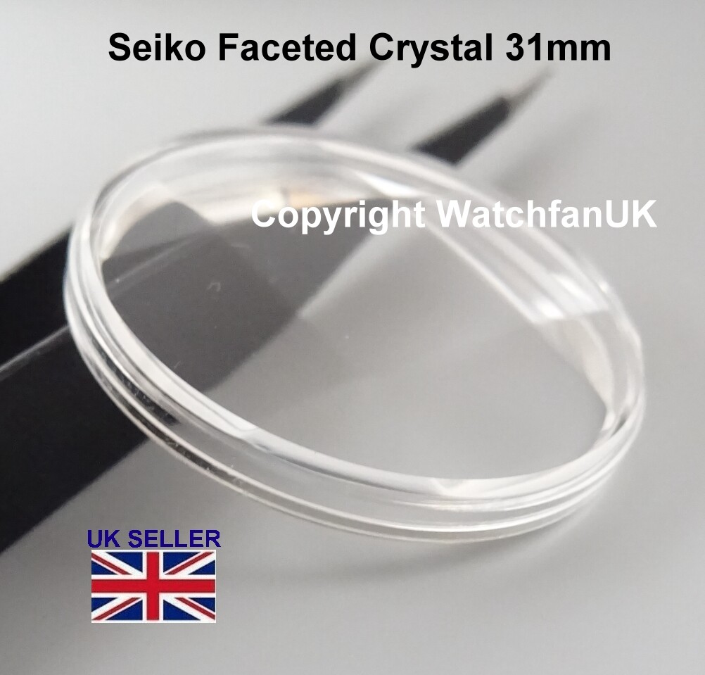 31mm Faceted Plexiglas With Chrome Tension Ring XACFAC311.686 #45