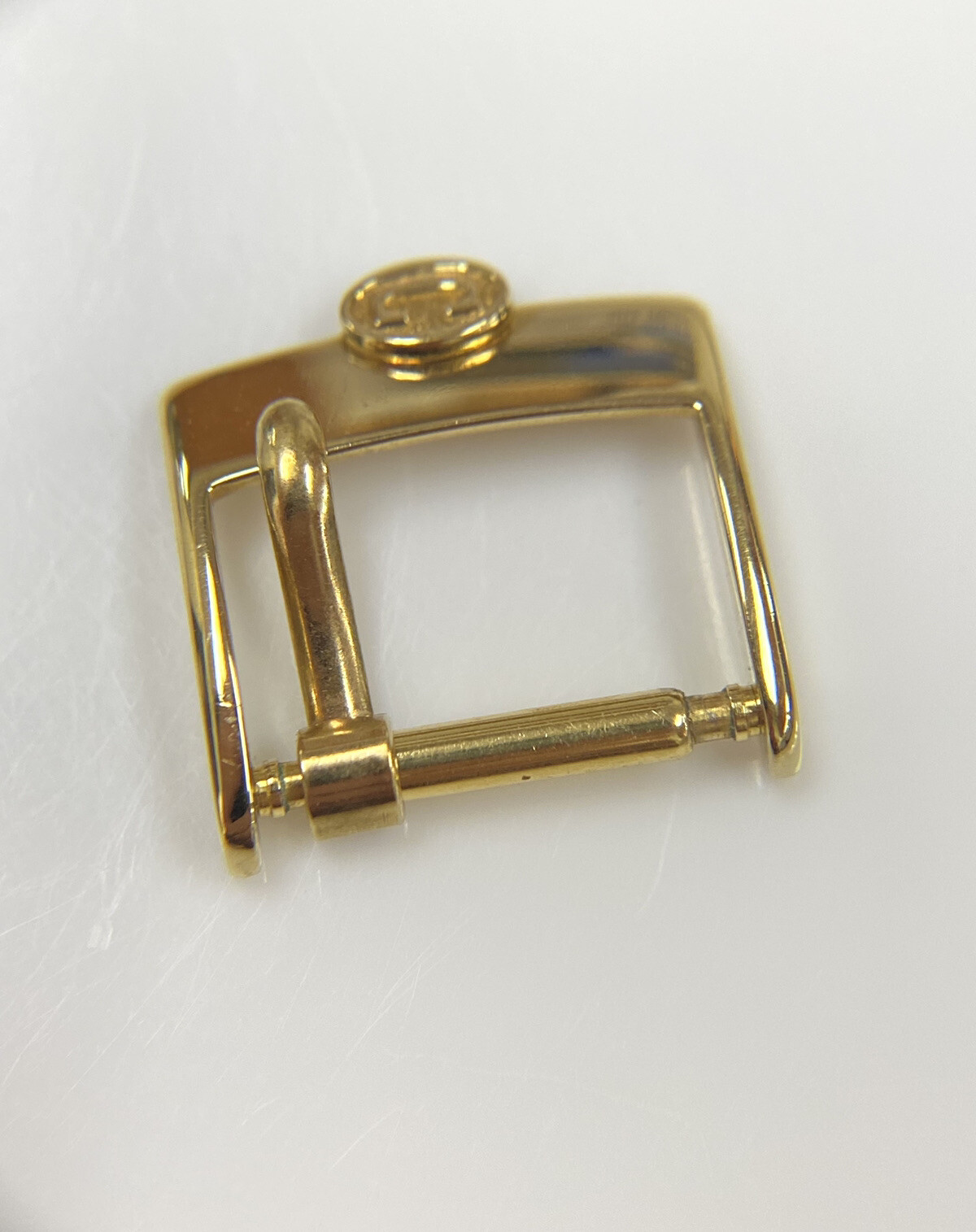 Original Vintage Concord Gold Plated Stainless Steel 14mm Watch Buckle