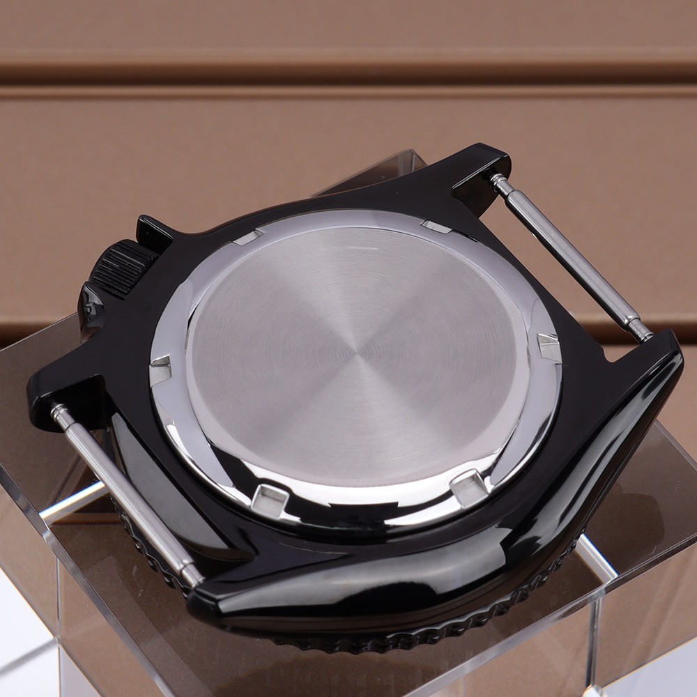 42.5mm Modify SKX007 Mod Watch Case 316 Steel Ceramic Bezel For Seiko NH35 34 36