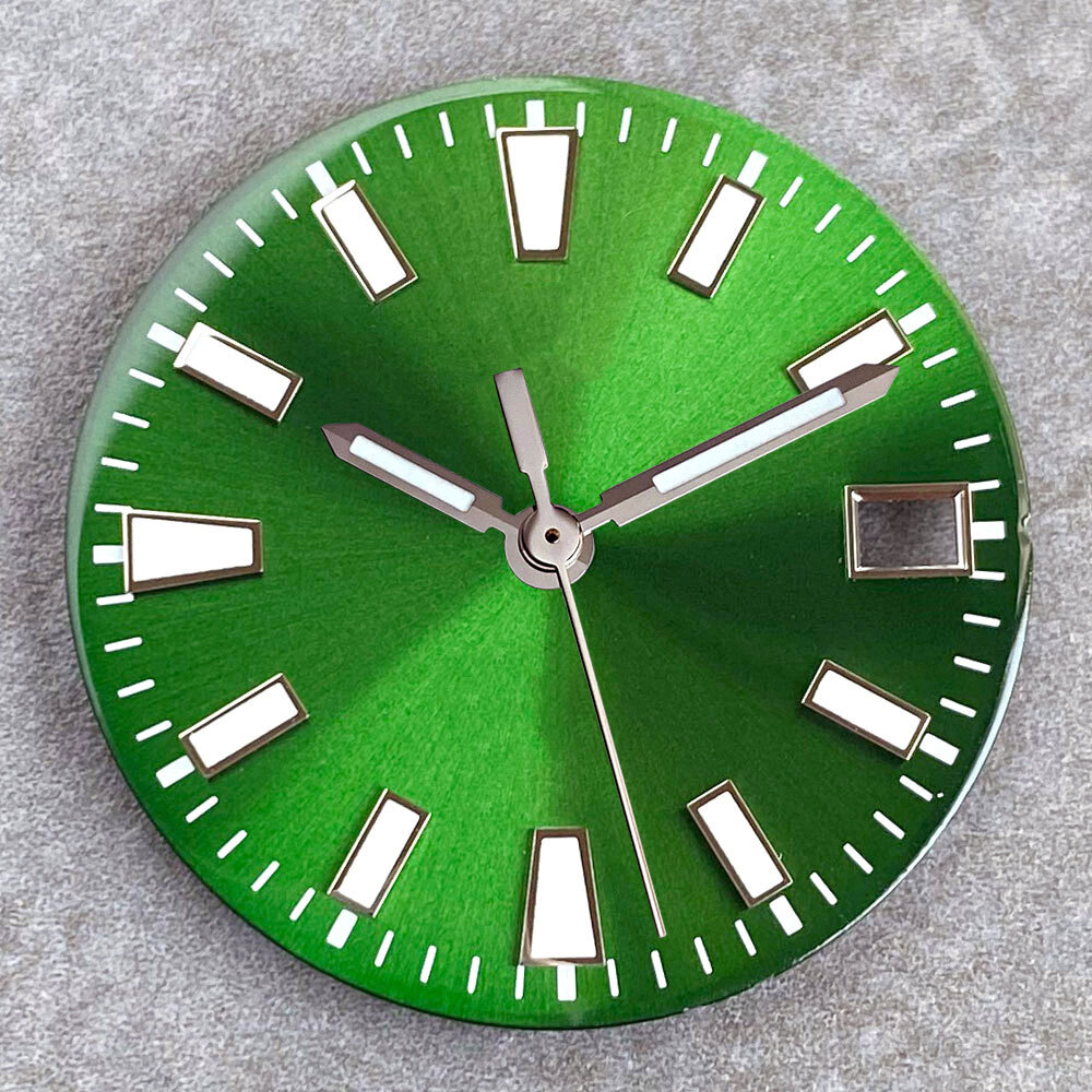 29mm Watch Dial Face Luminous Fit NH35 NH35A NH36A Sunburst Green Black Blue