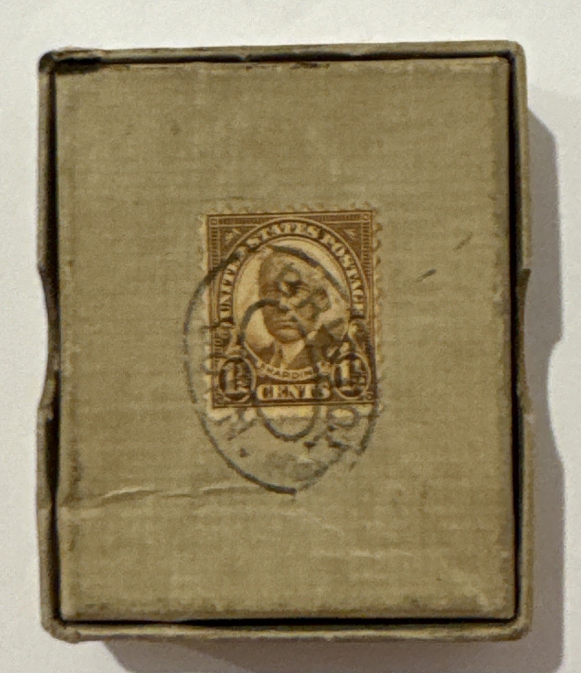 E Ingraham Co Watch Parts Shipping Box Bristol Connecticut 1900’s Circa Read